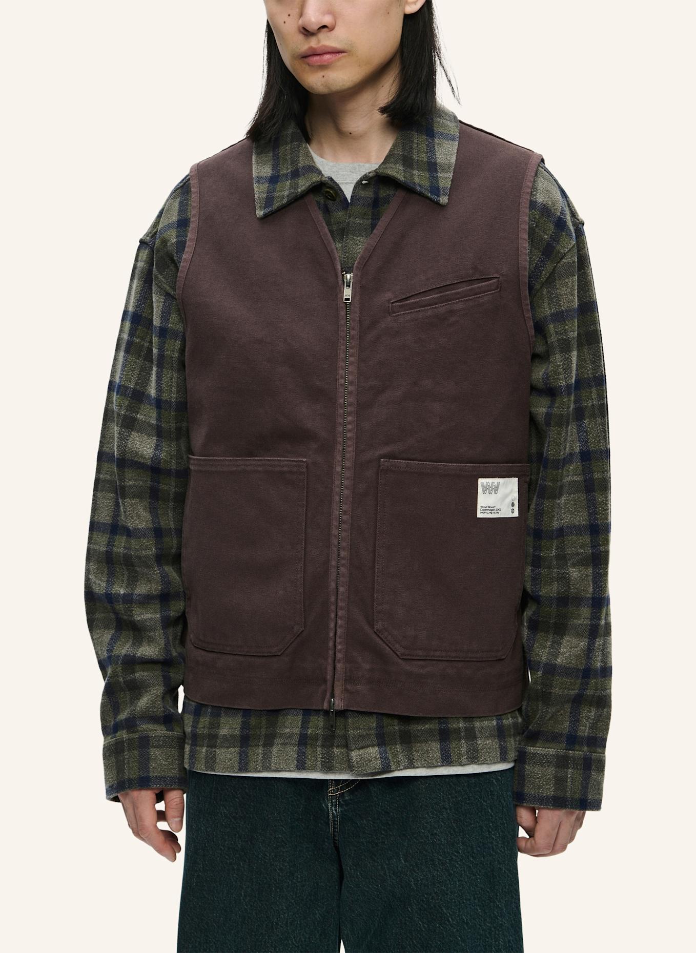 WOOD WOOD Weste WWBO: BRAUN