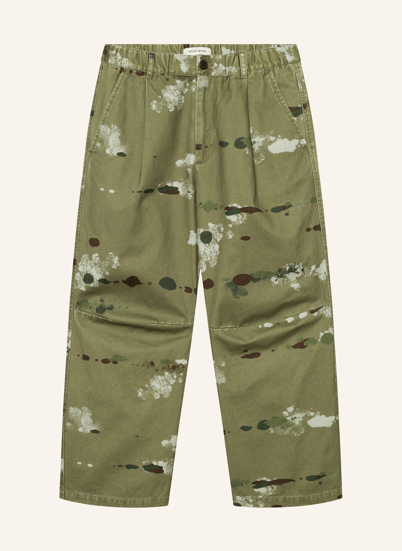 WOOD WOOD Casual Hose WWETHAN: KHAKI