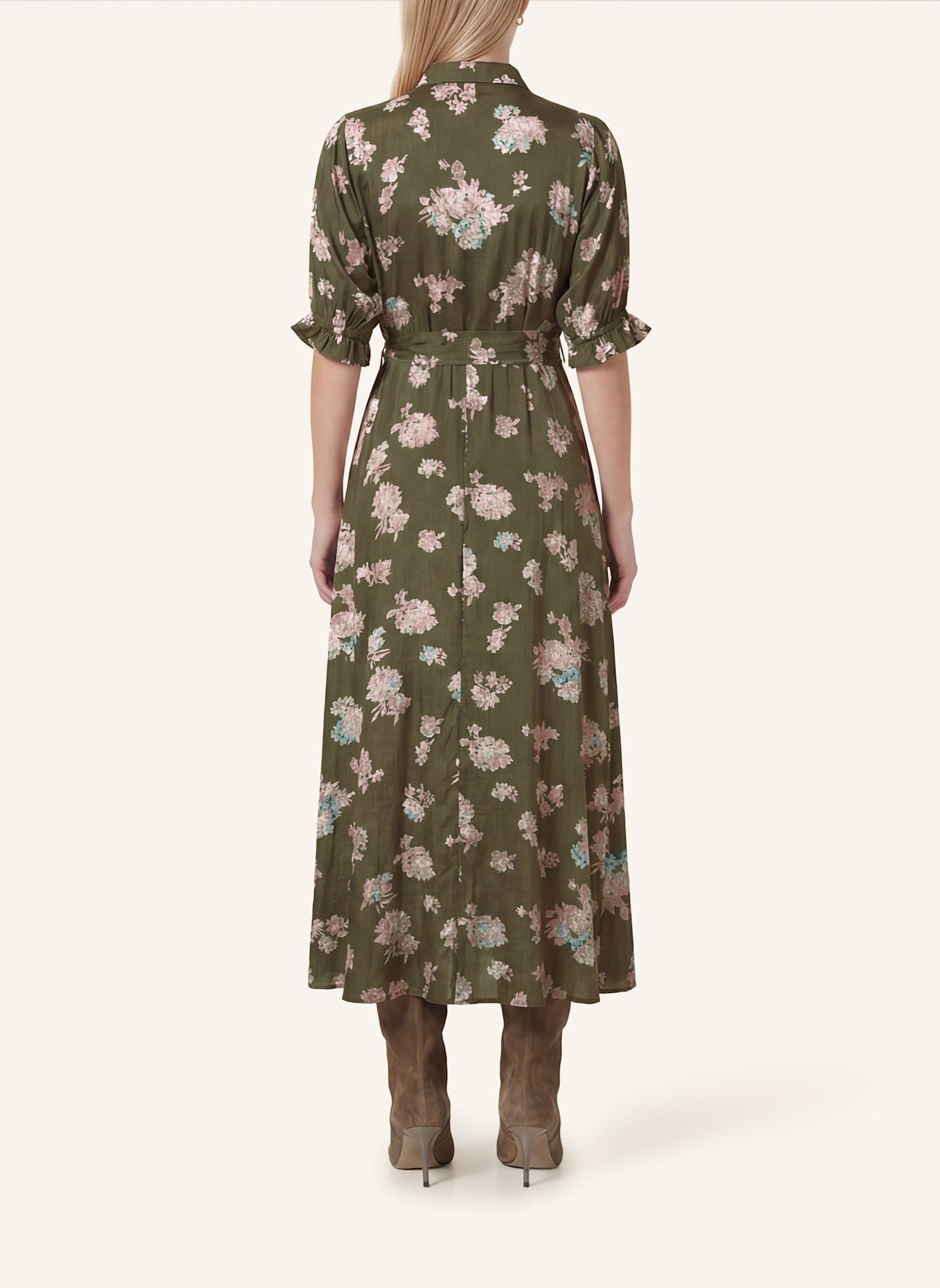 KAFFE Maxikleid KAVELANA: GRÜN