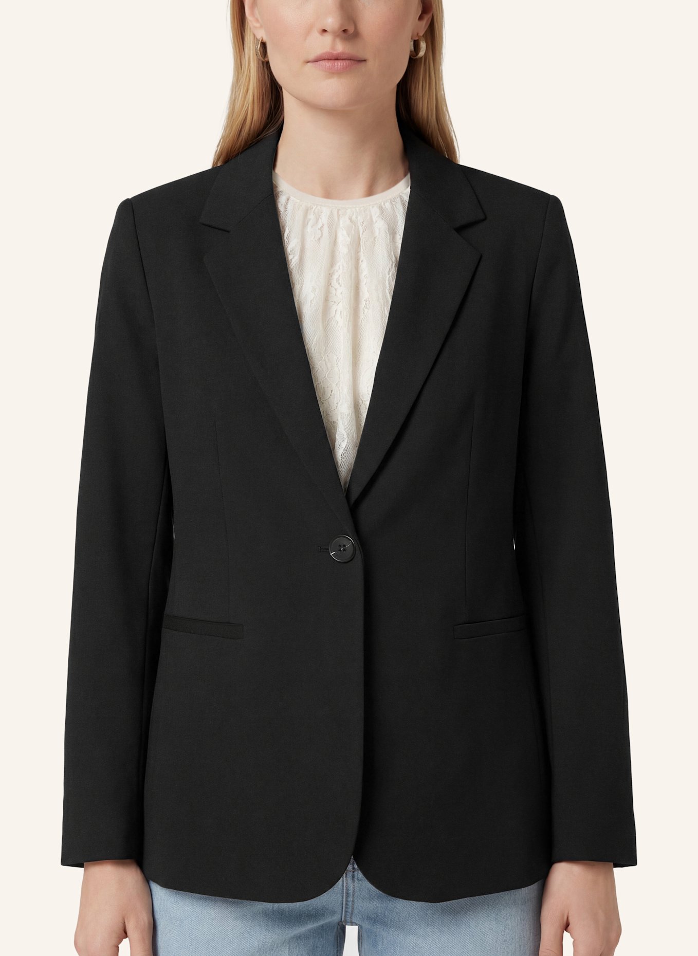 KAFFE Blazer KASAKURA: SCHWARZ