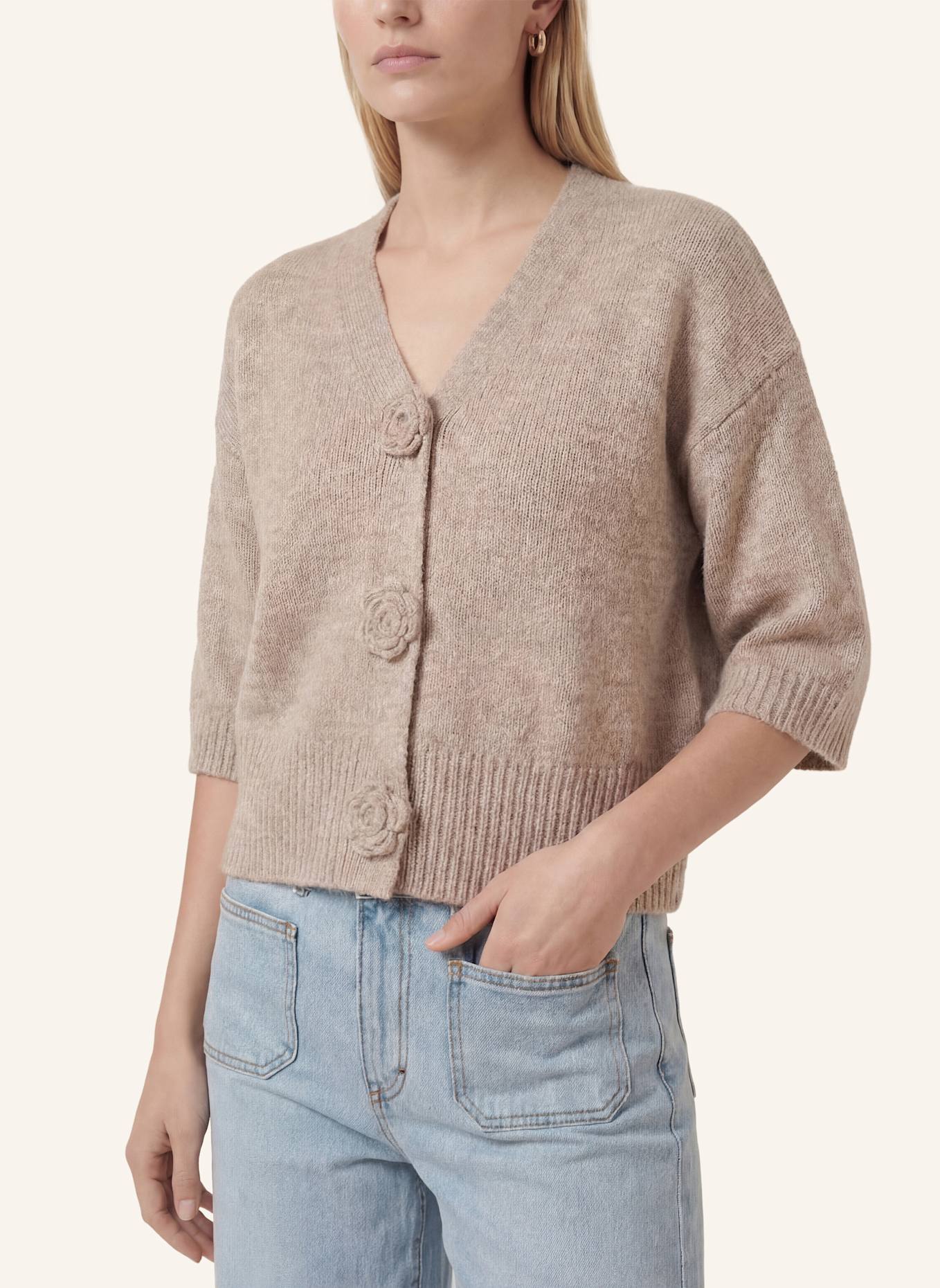 KAFFE Cardigan KAROSIE: ECRU