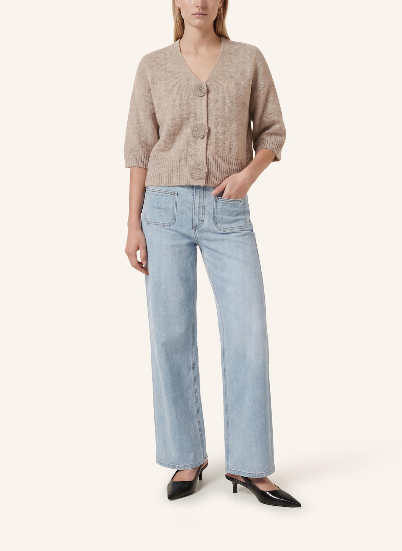 KAFFE Cardigan KAROSIE: ECRU