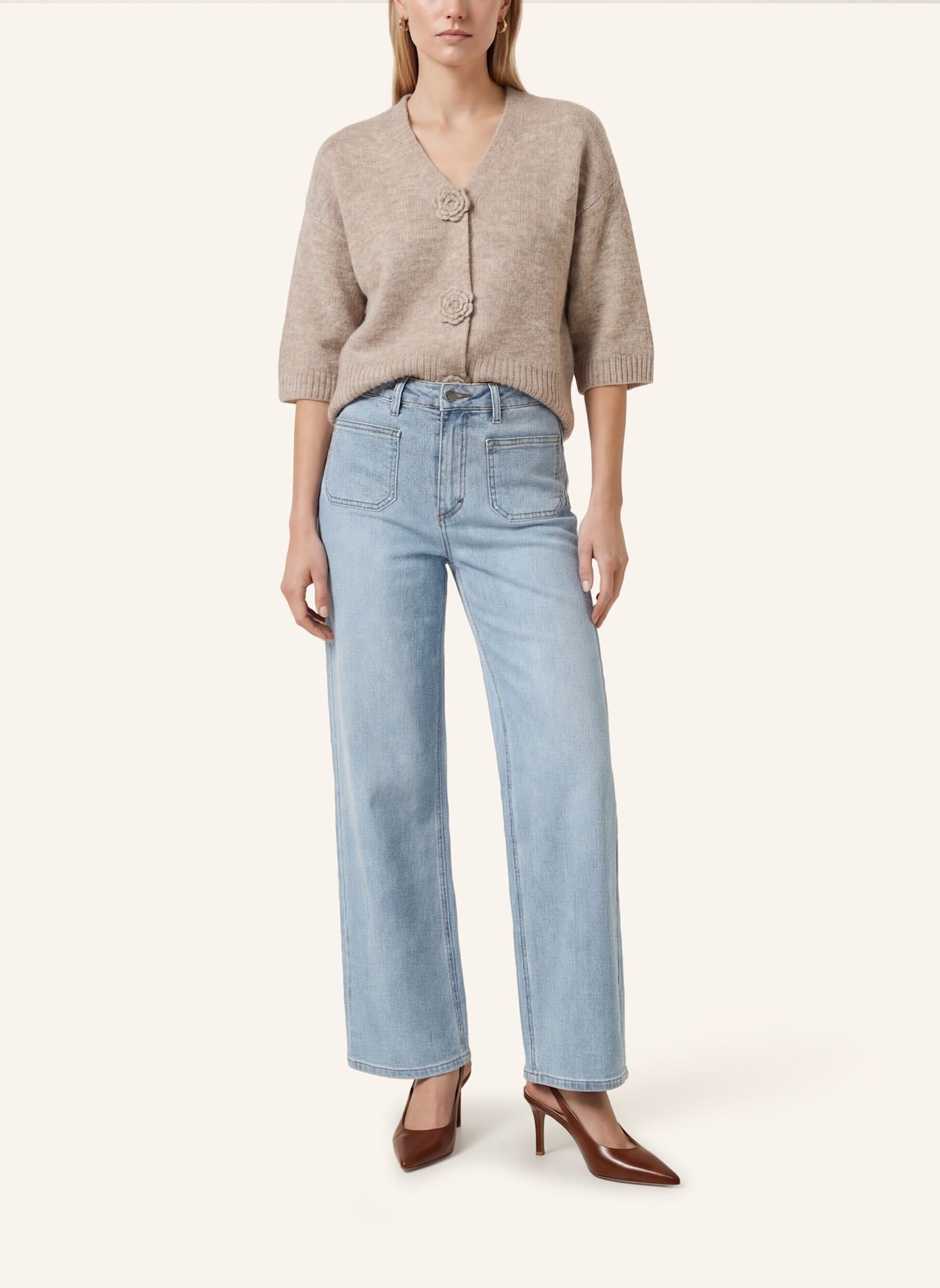 KAFFE Jeans KABROOK: HELLBLAU