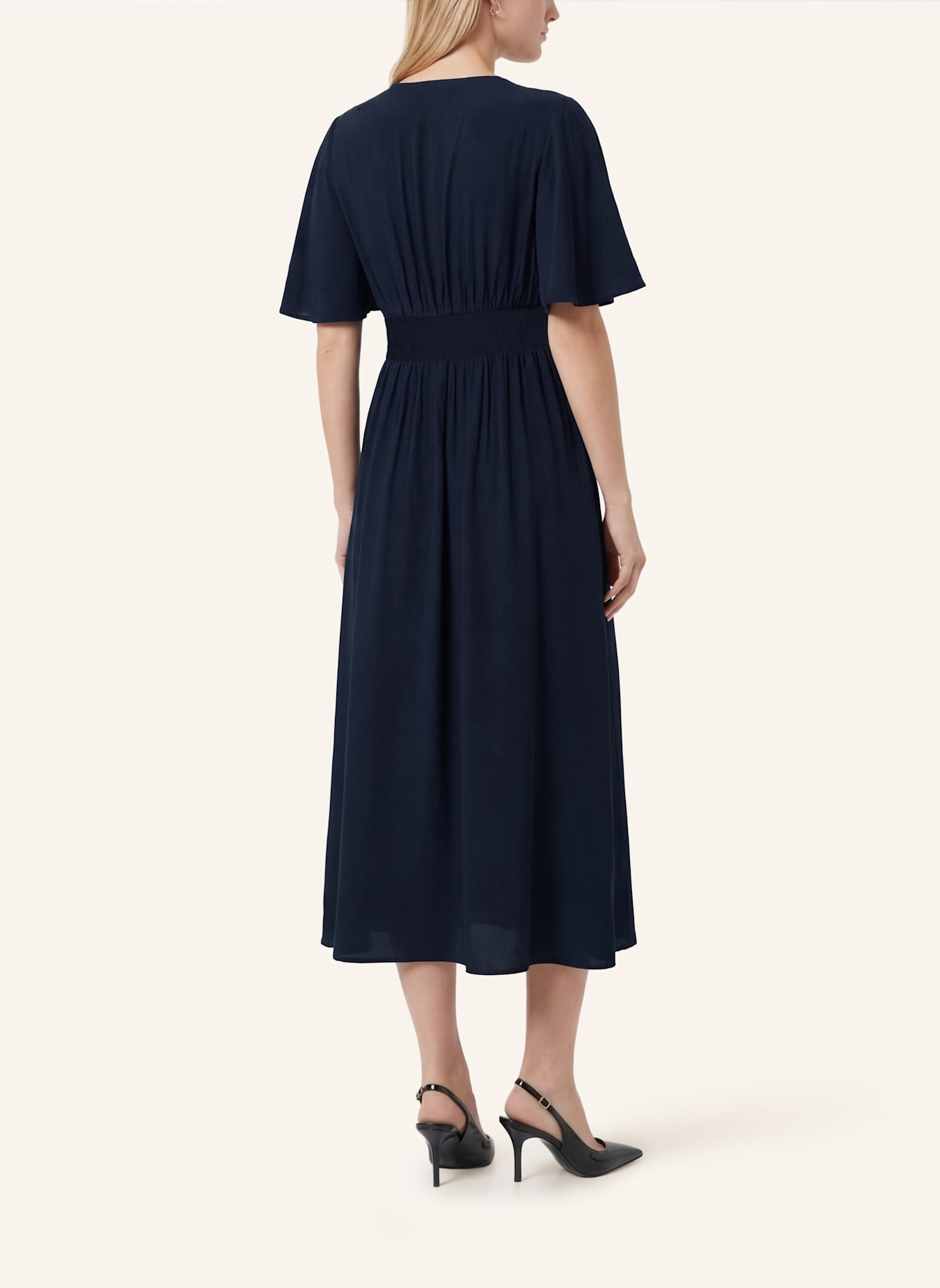 KAFFE Maxikleid KASIRENA: DUNKELBLAU