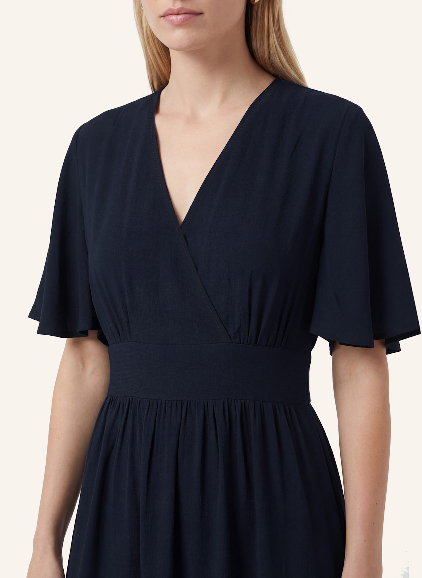 KAFFE Maxikleid KASIRENA: DUNKELBLAU