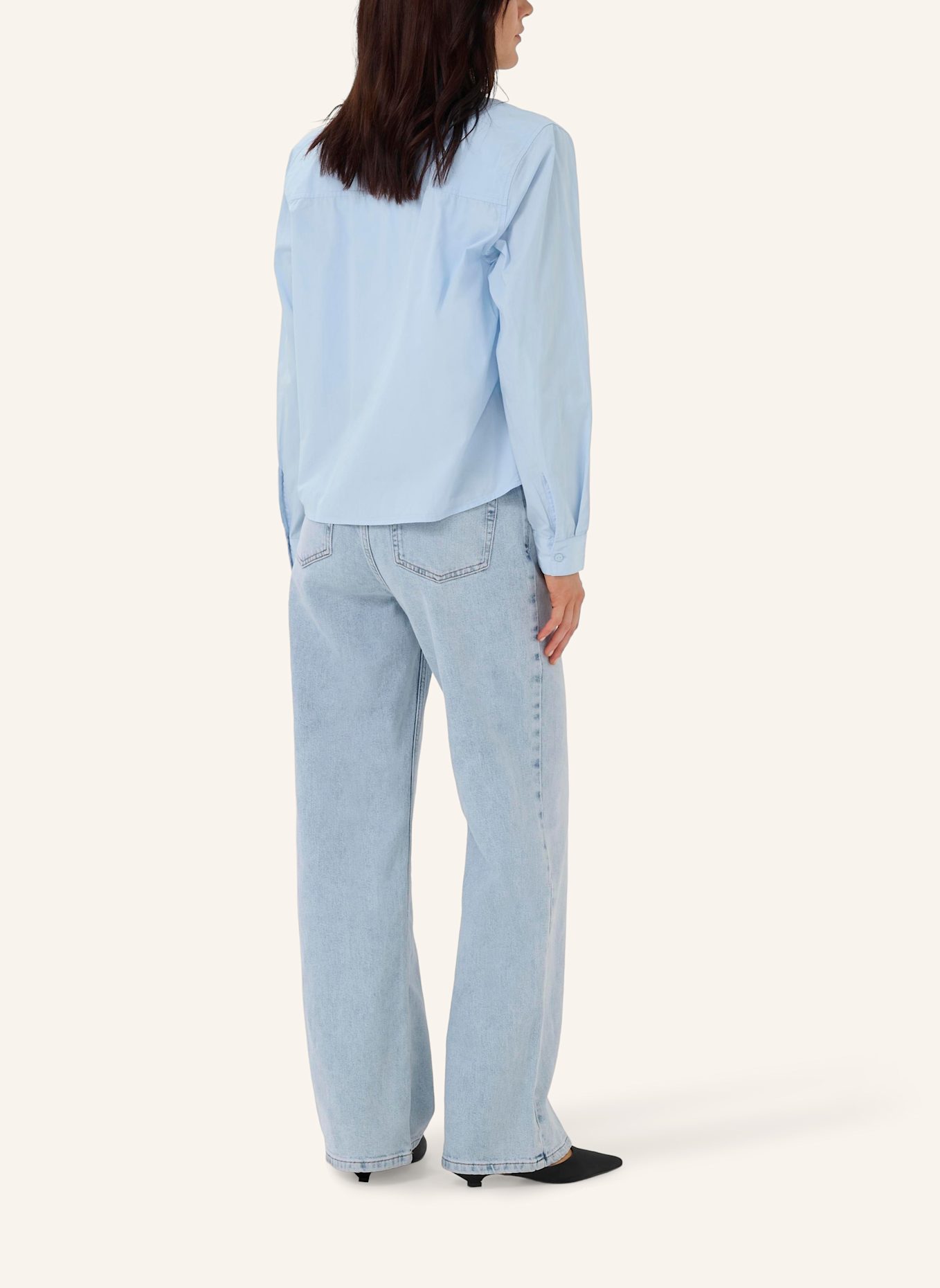 MY ESSENTIAL WARDROBE Hemdbluse THESHIRT: BLAU