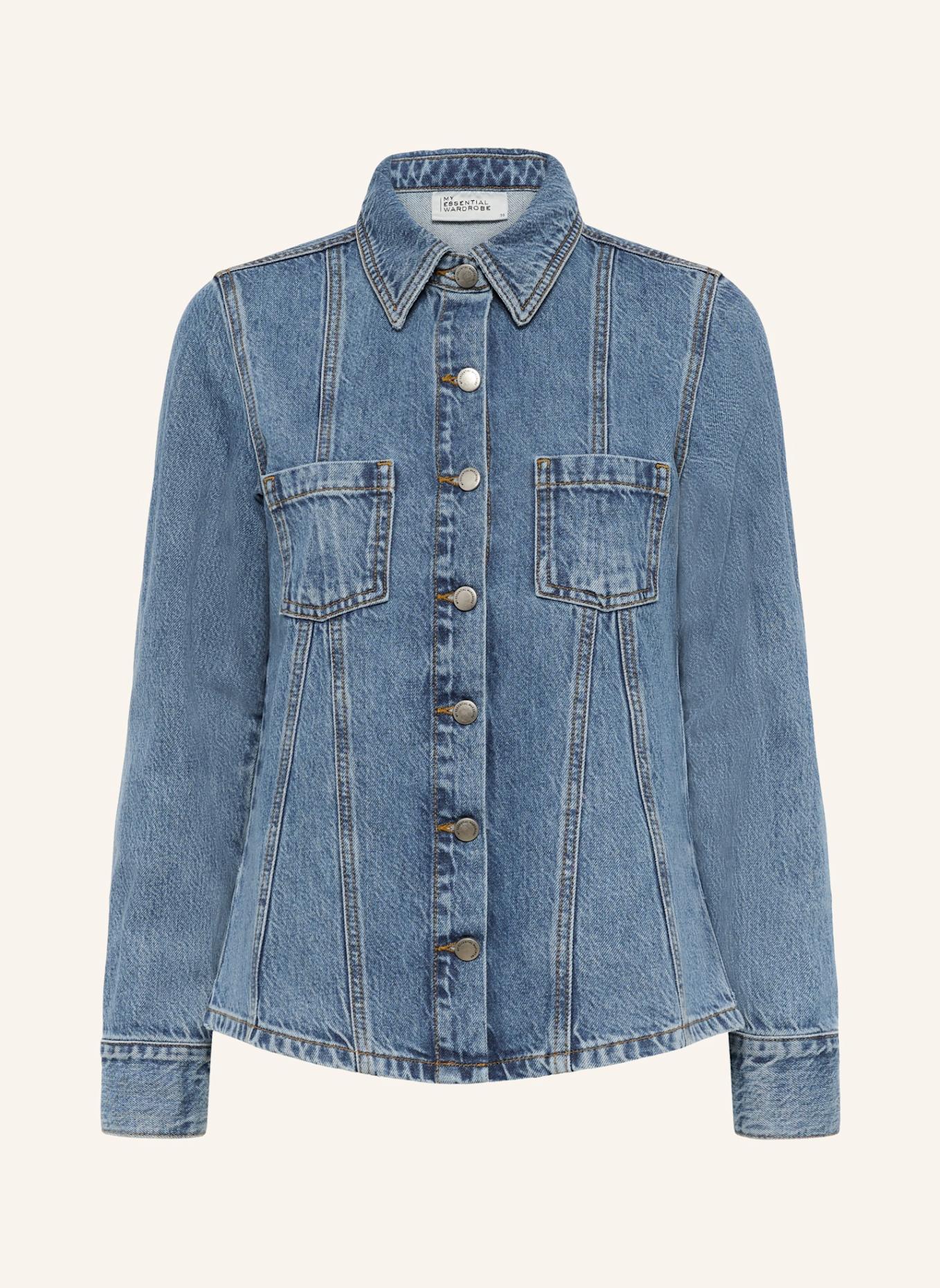 MY ESSENTIAL WARDROBE Jeanshemd MWAGNES: BLAU