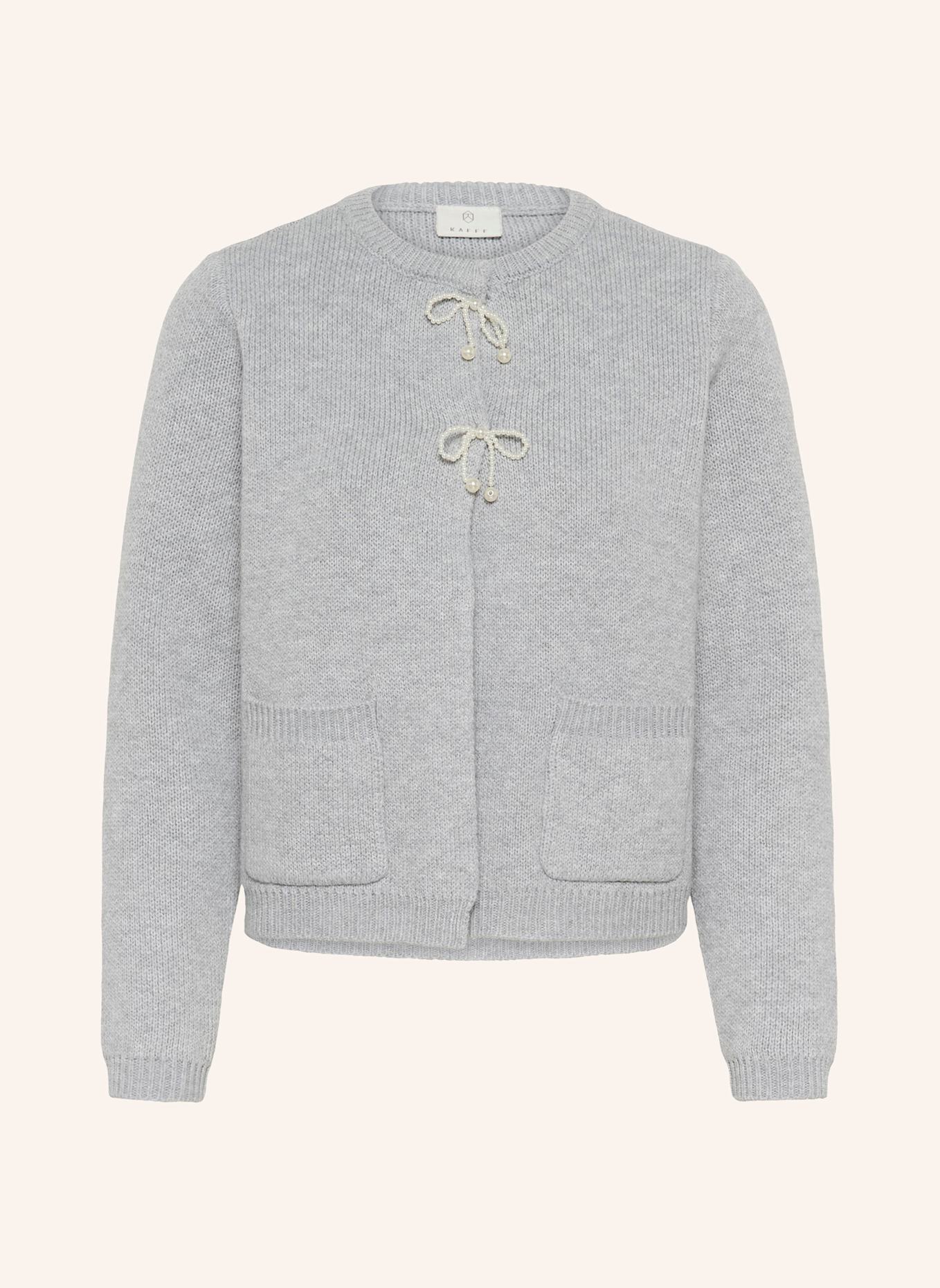 KAFFE Cardigan KABOWIE: GRAU