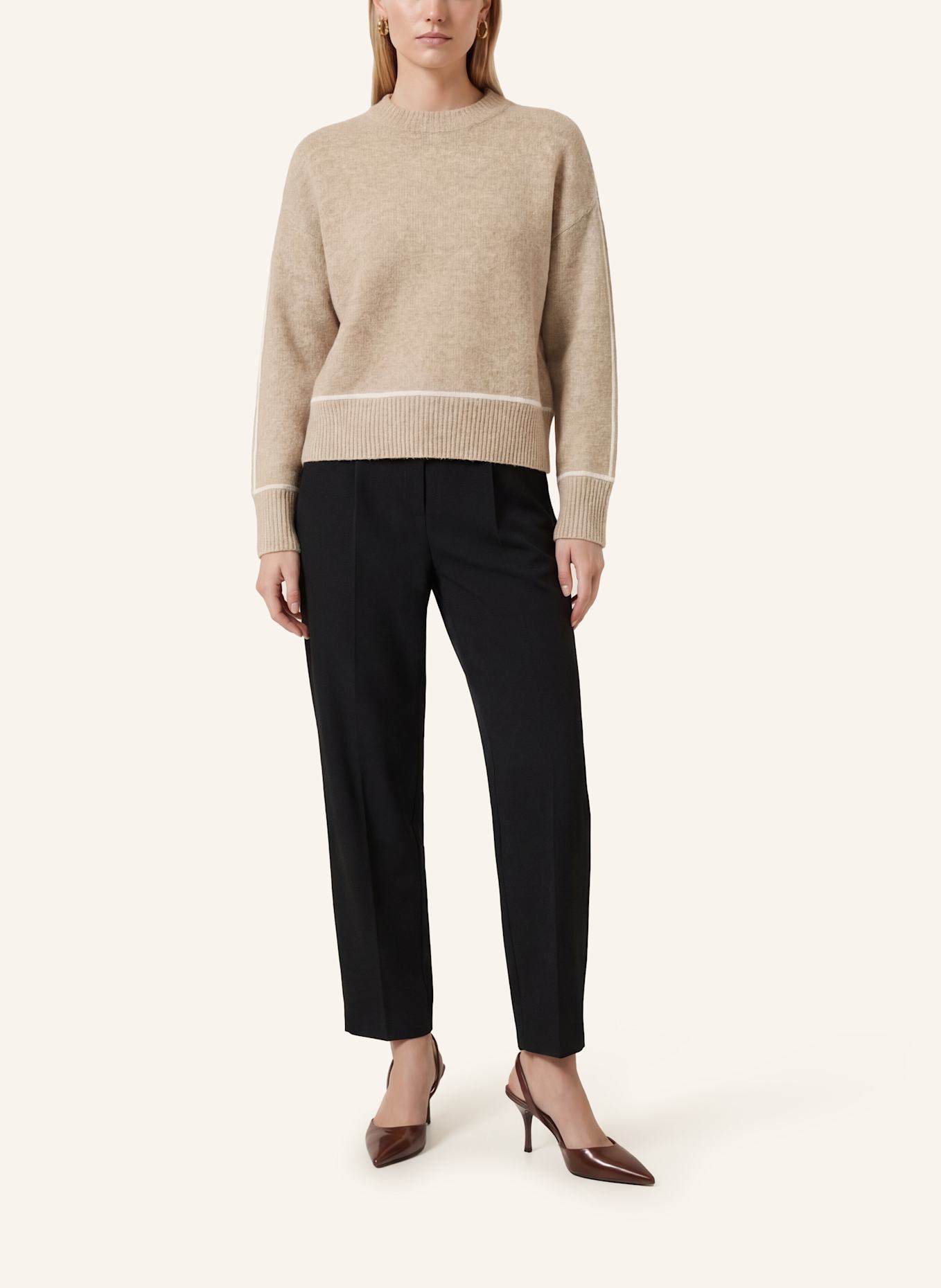 KAFFE Strickpullover KAJINIE: ECRU