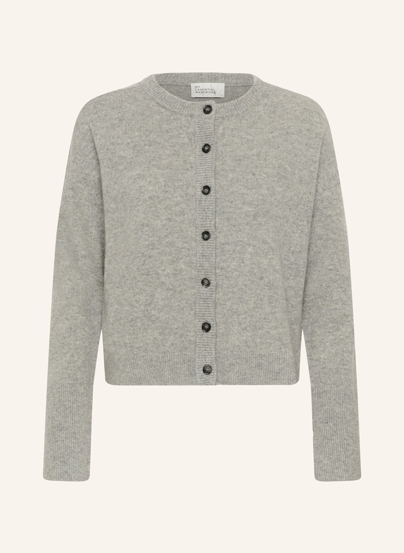 MY ESSENTIAL WARDROBE Cardigan MWTHEKNIT: HELLGRAU