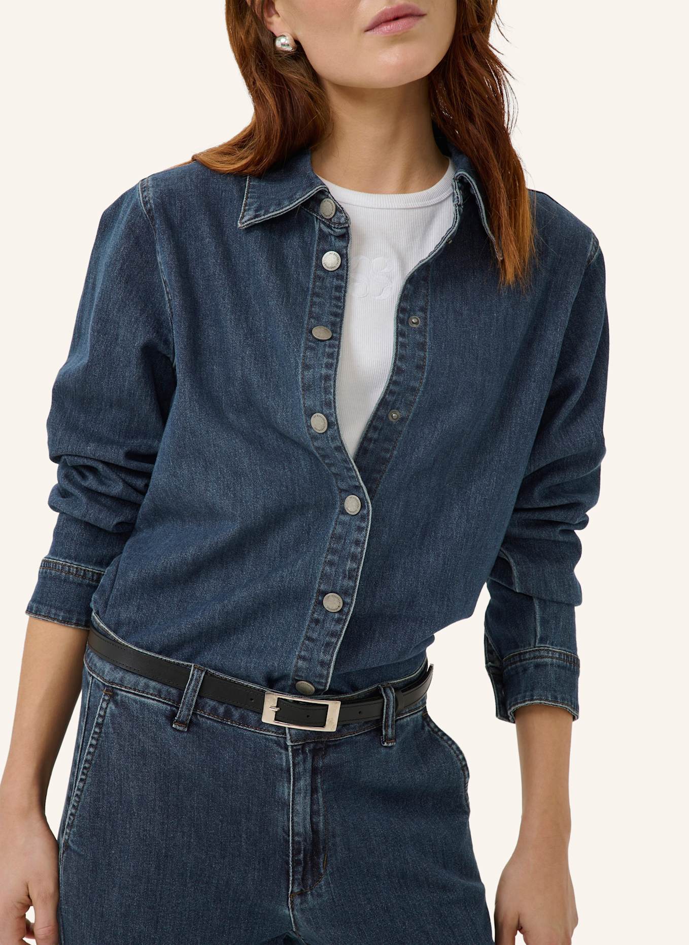 MY ESSENTIAL WARDROBE Jeanshemd MWLINNSOFIA: BLAU