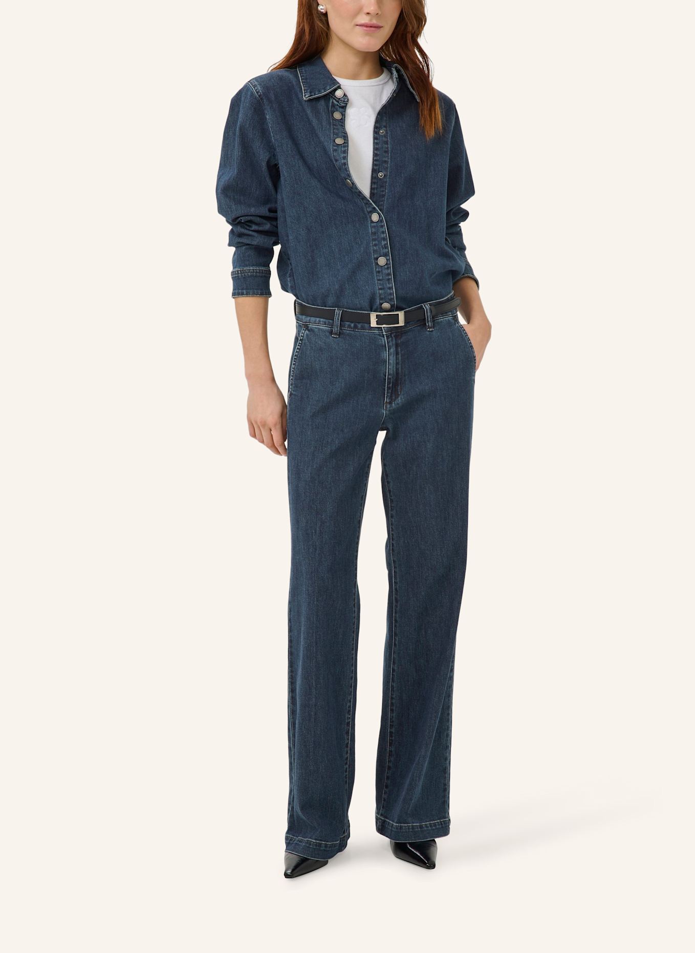 MY ESSENTIAL WARDROBE Jeanshemd MWLINNSOFIA: BLAU