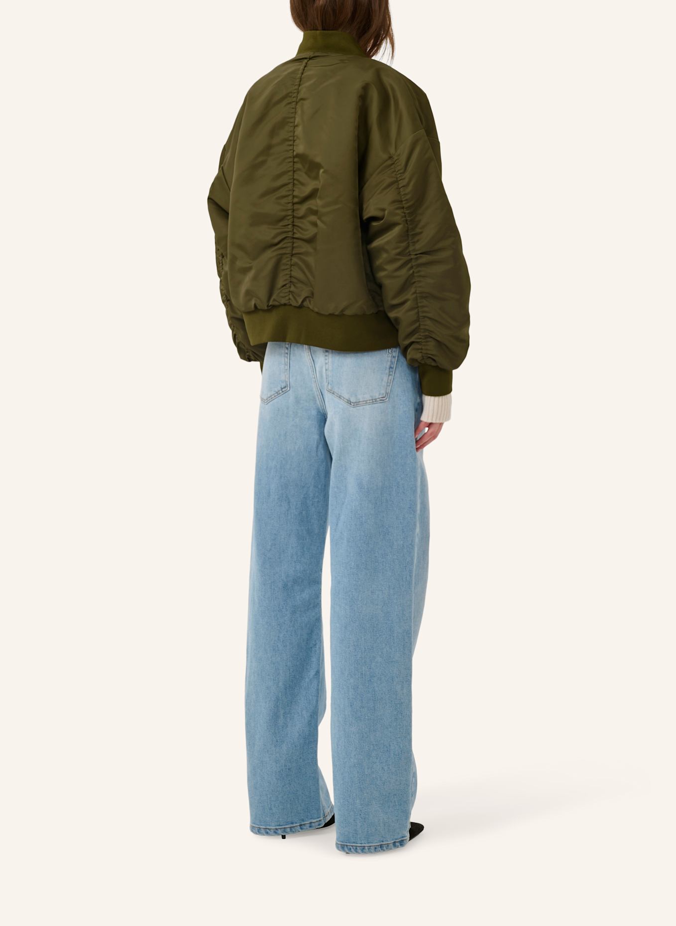 MY ESSENTIAL WARDROBE HELGAMW Bomberjacke: DUNKELGRÜN