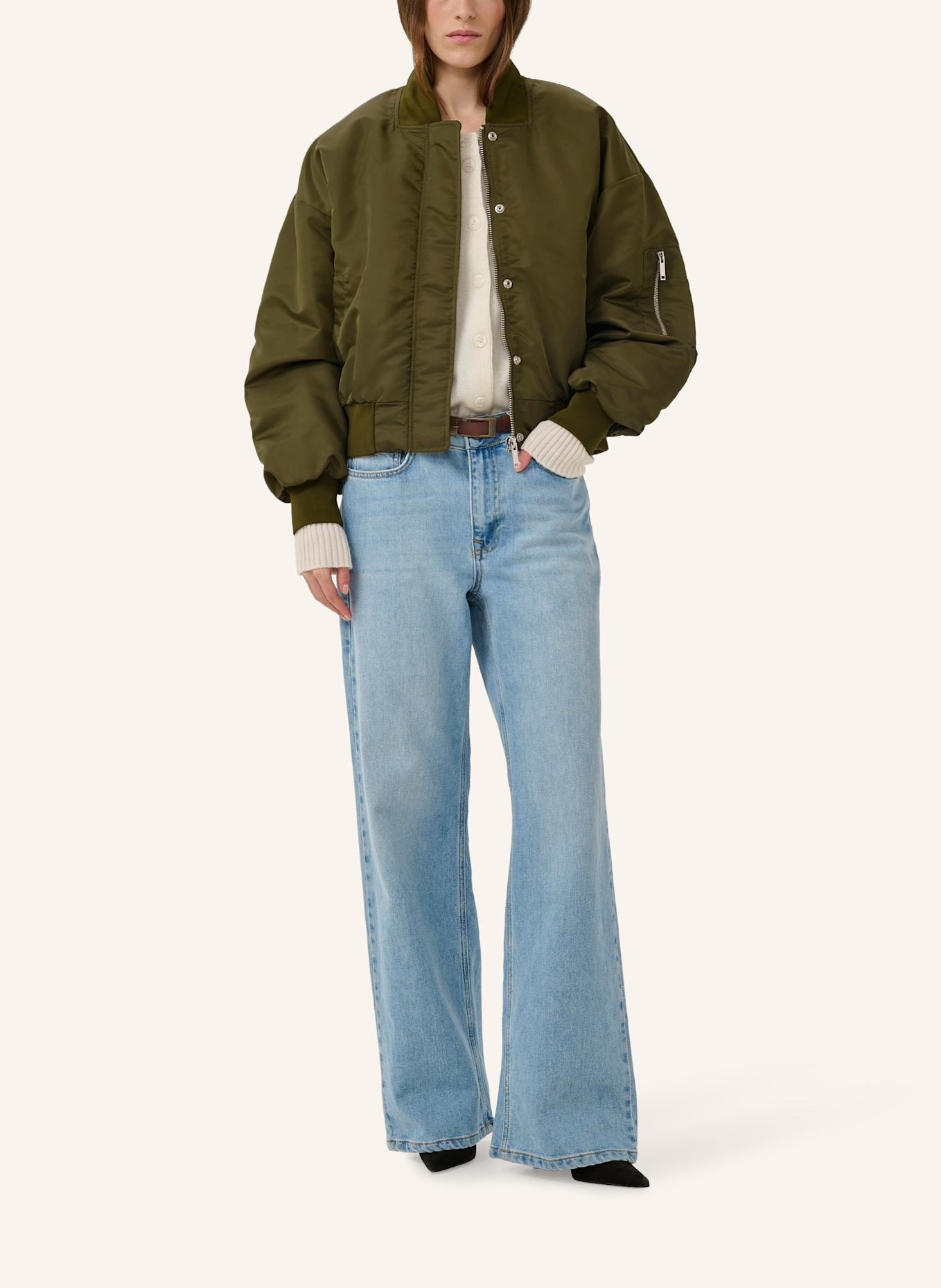 MY ESSENTIAL WARDROBE HELGAMW Bomberjacke: DUNKELGRÜN