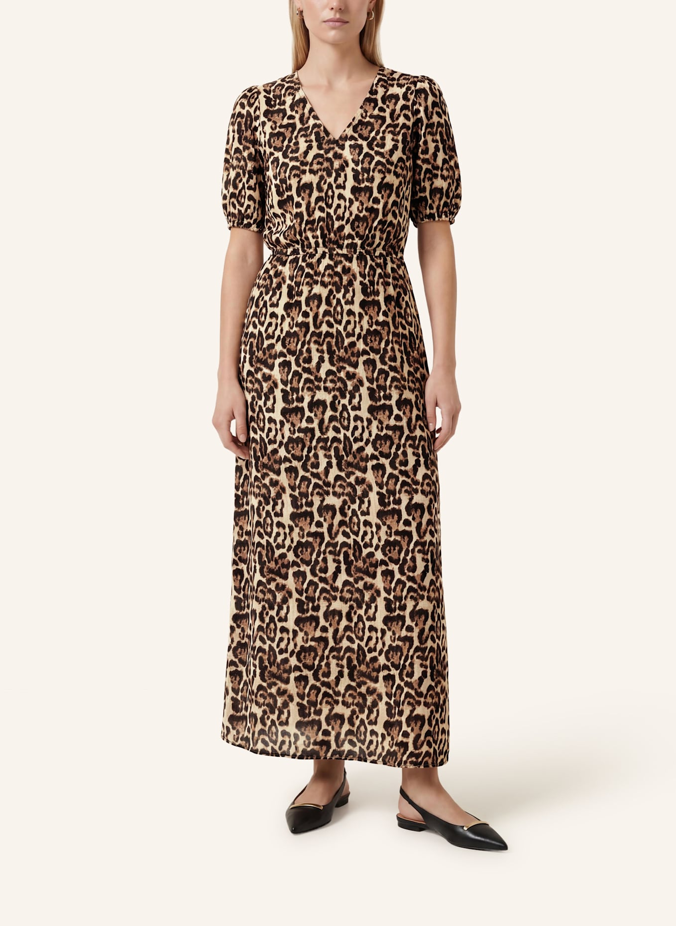 KAFFE Maxikleid KAISOLDE: BEIGE