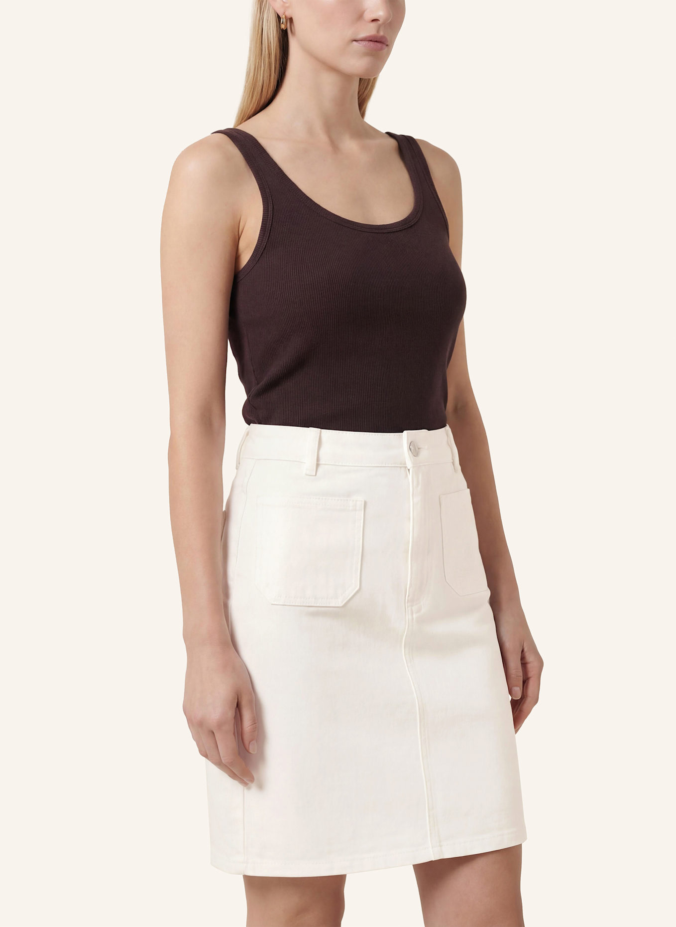 KAFFE Midirock KAKARLA: WEISS