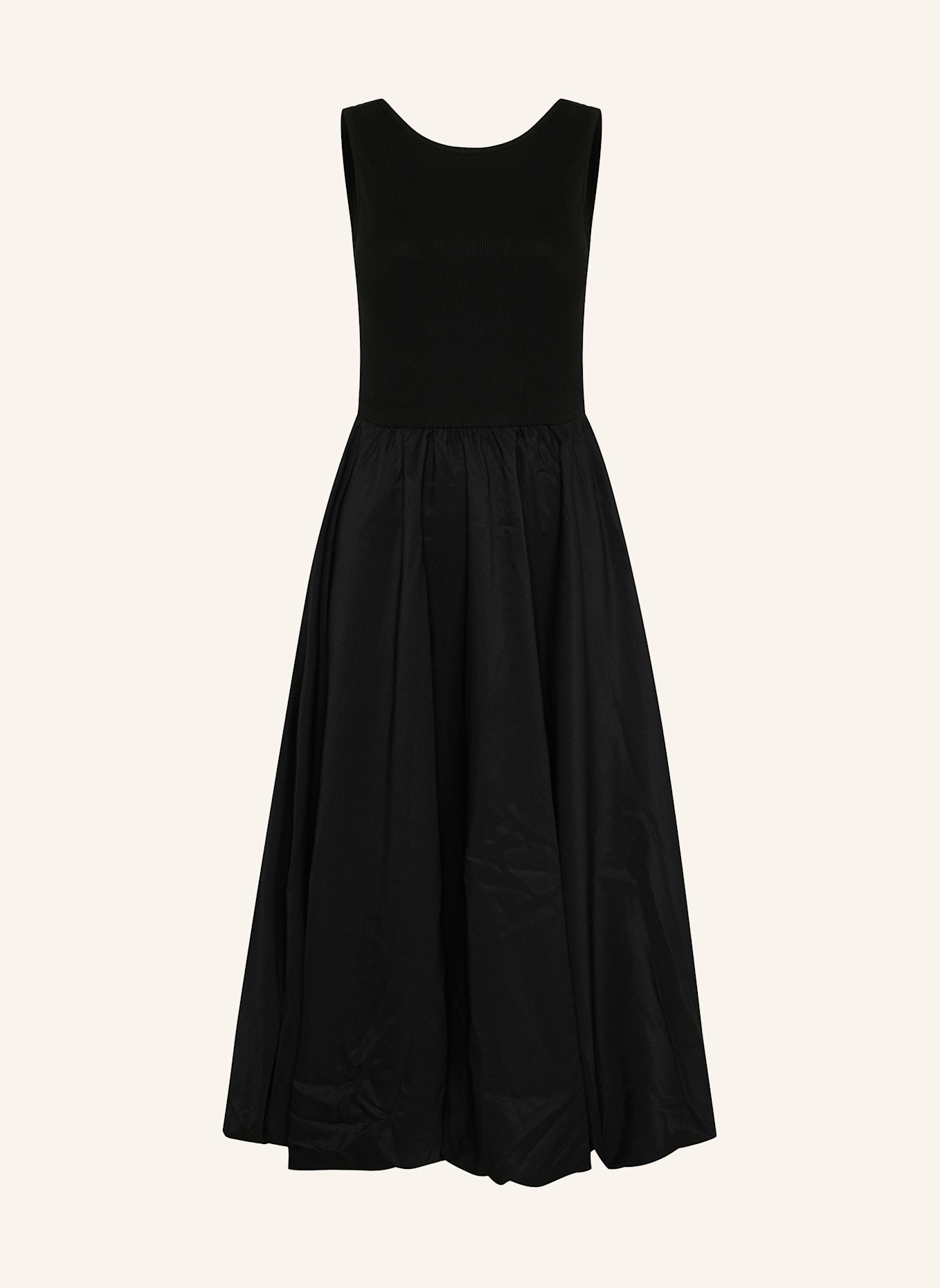 KAFFE Maxikleid KAKIRSTEN: SCHWARZ