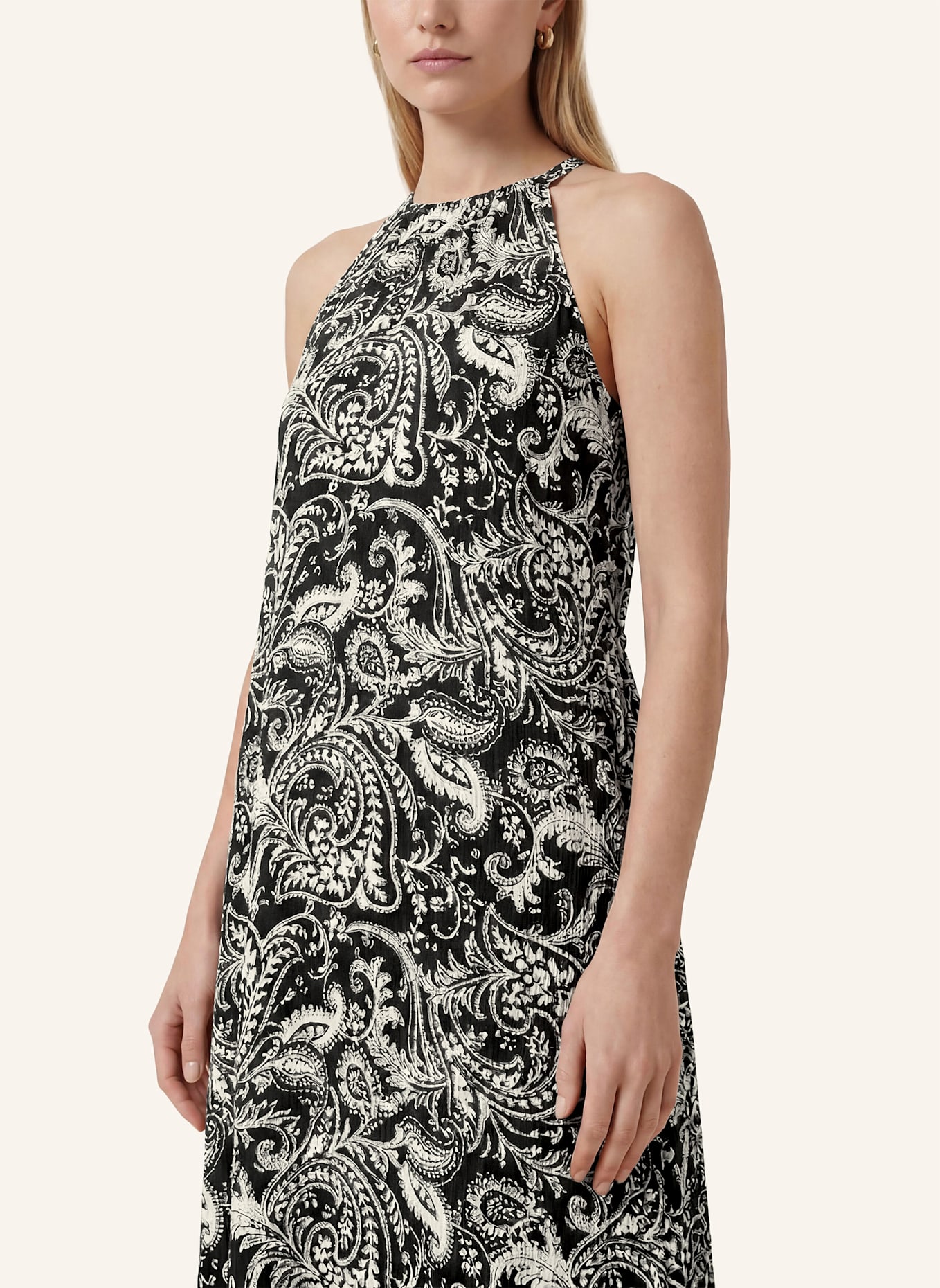 KAFFE Maxikleid KABELLA: SCHWARZ