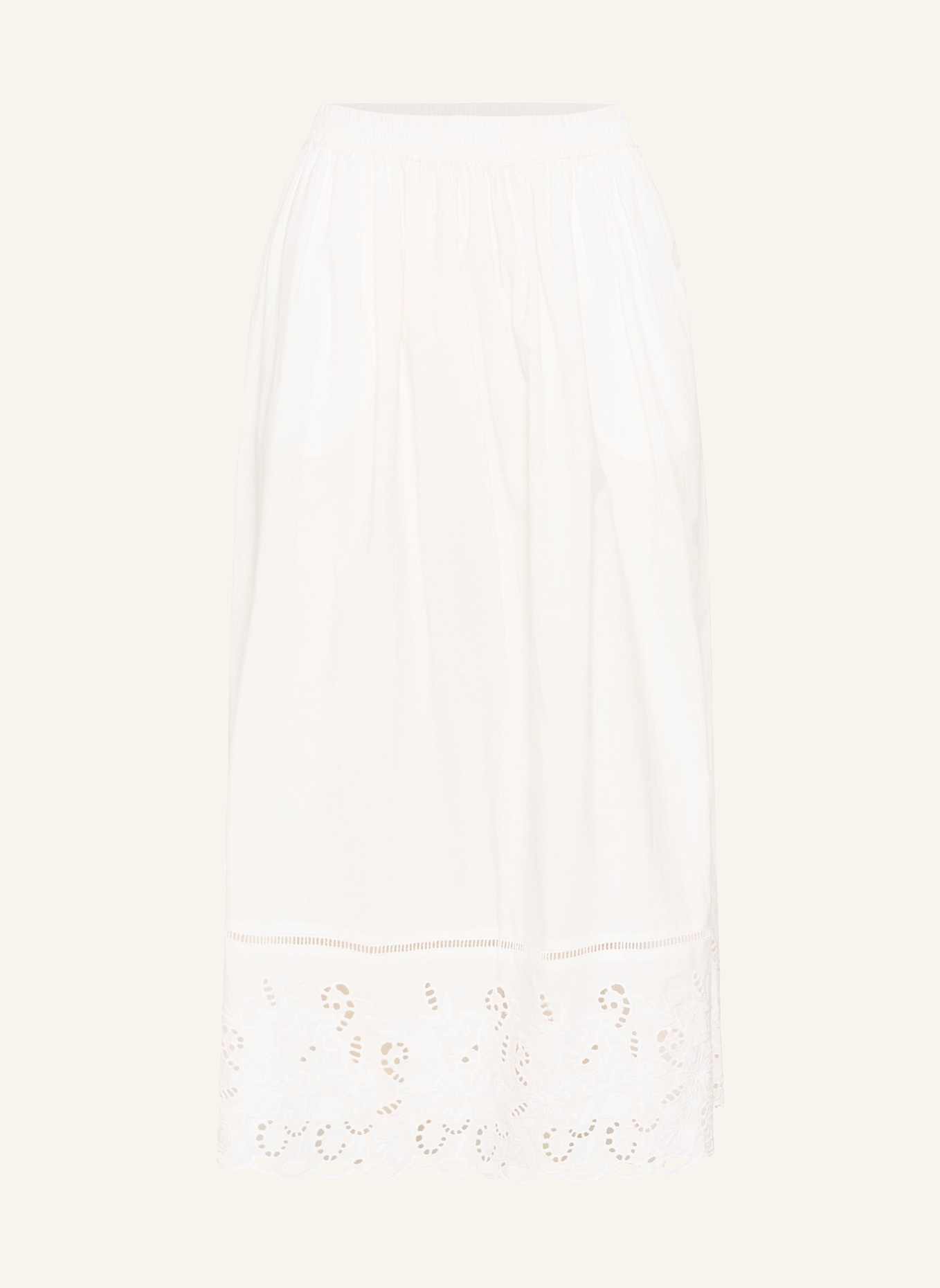 KAFFE Maxirock KAGERTRUD: WEISS