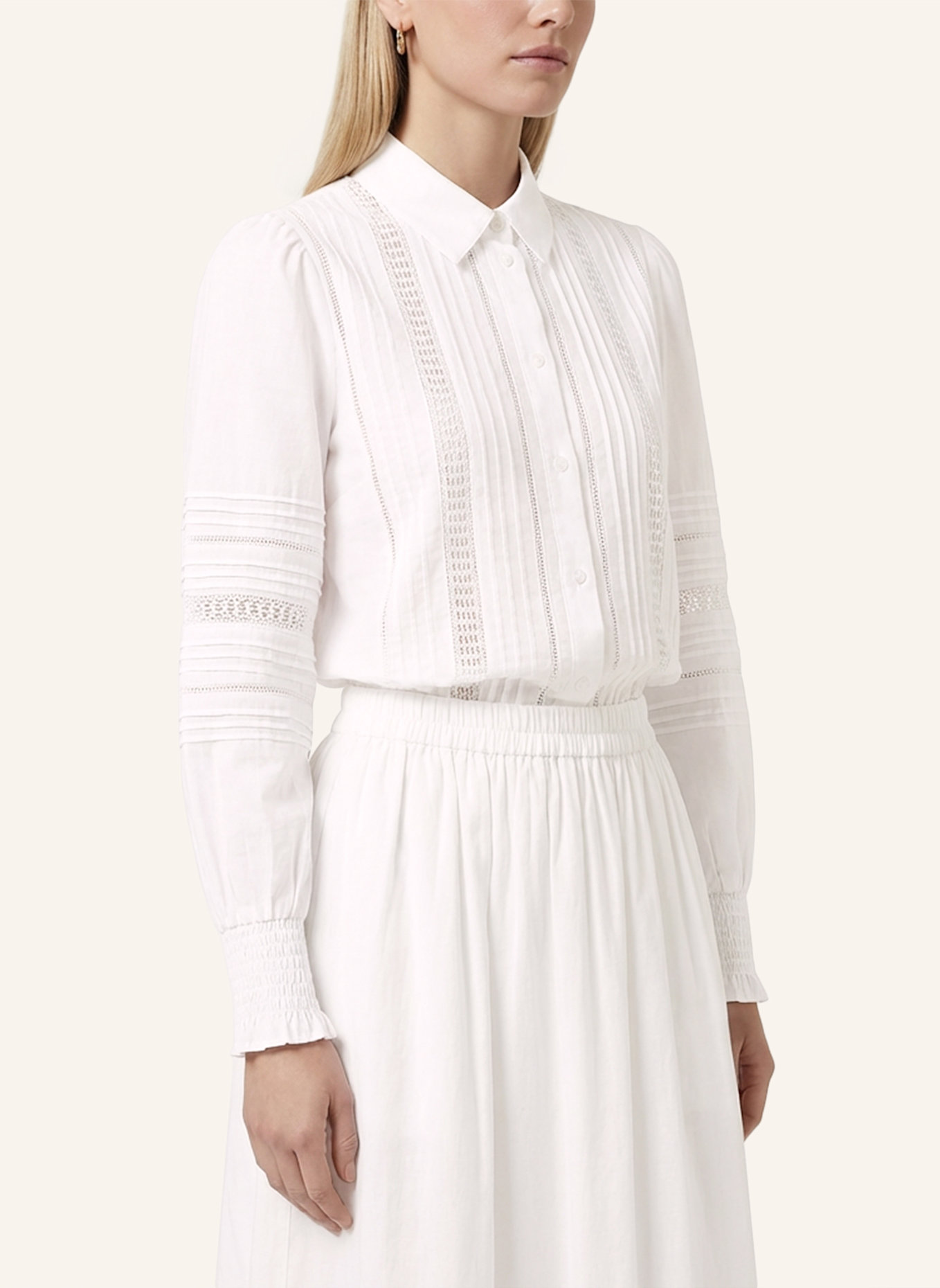 KAFFE Maxirock KAGERTRUD: WEISS