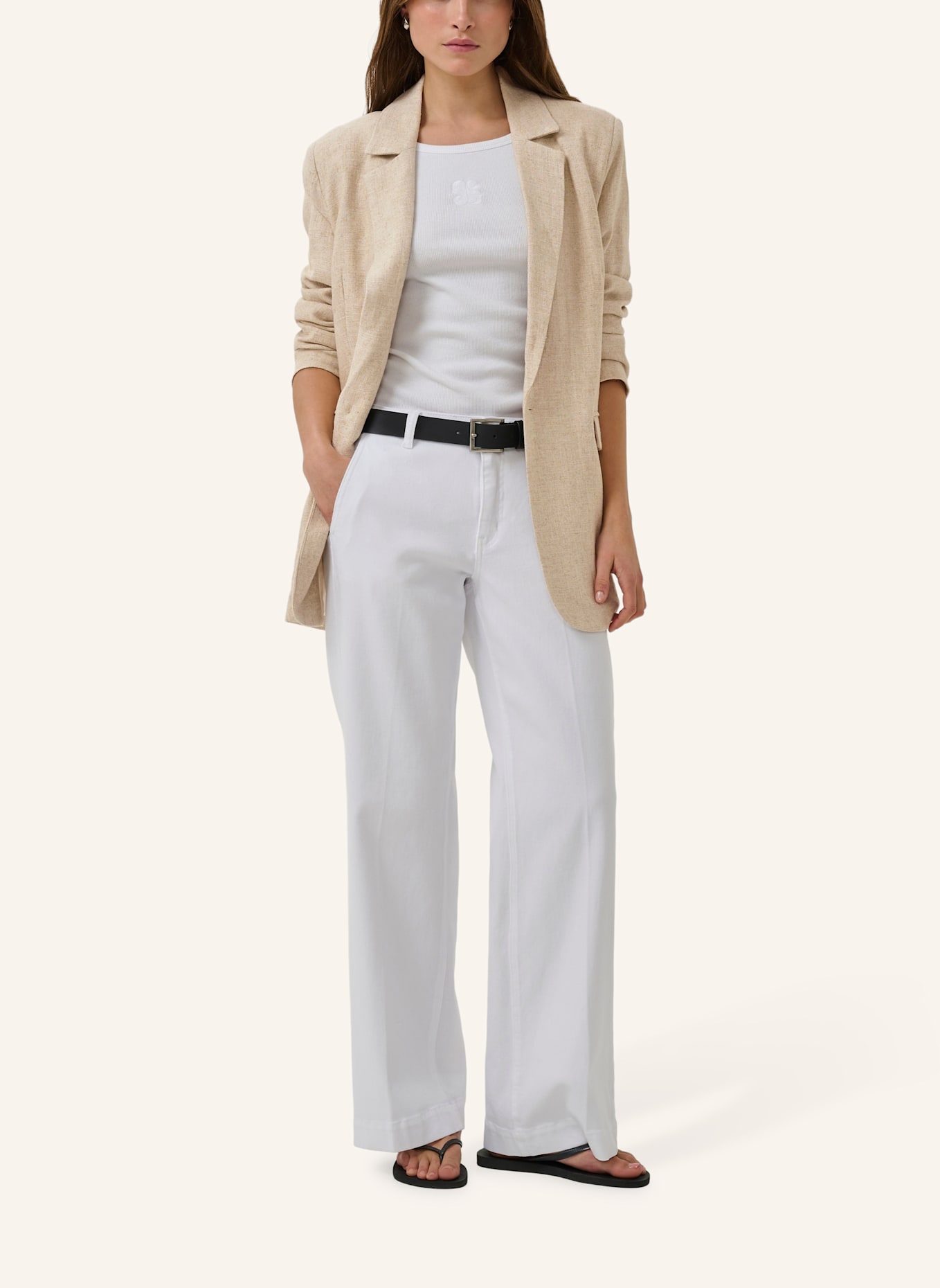 MY ESSENTIAL WARDROBE Blazer LAVITAMW: ECRU