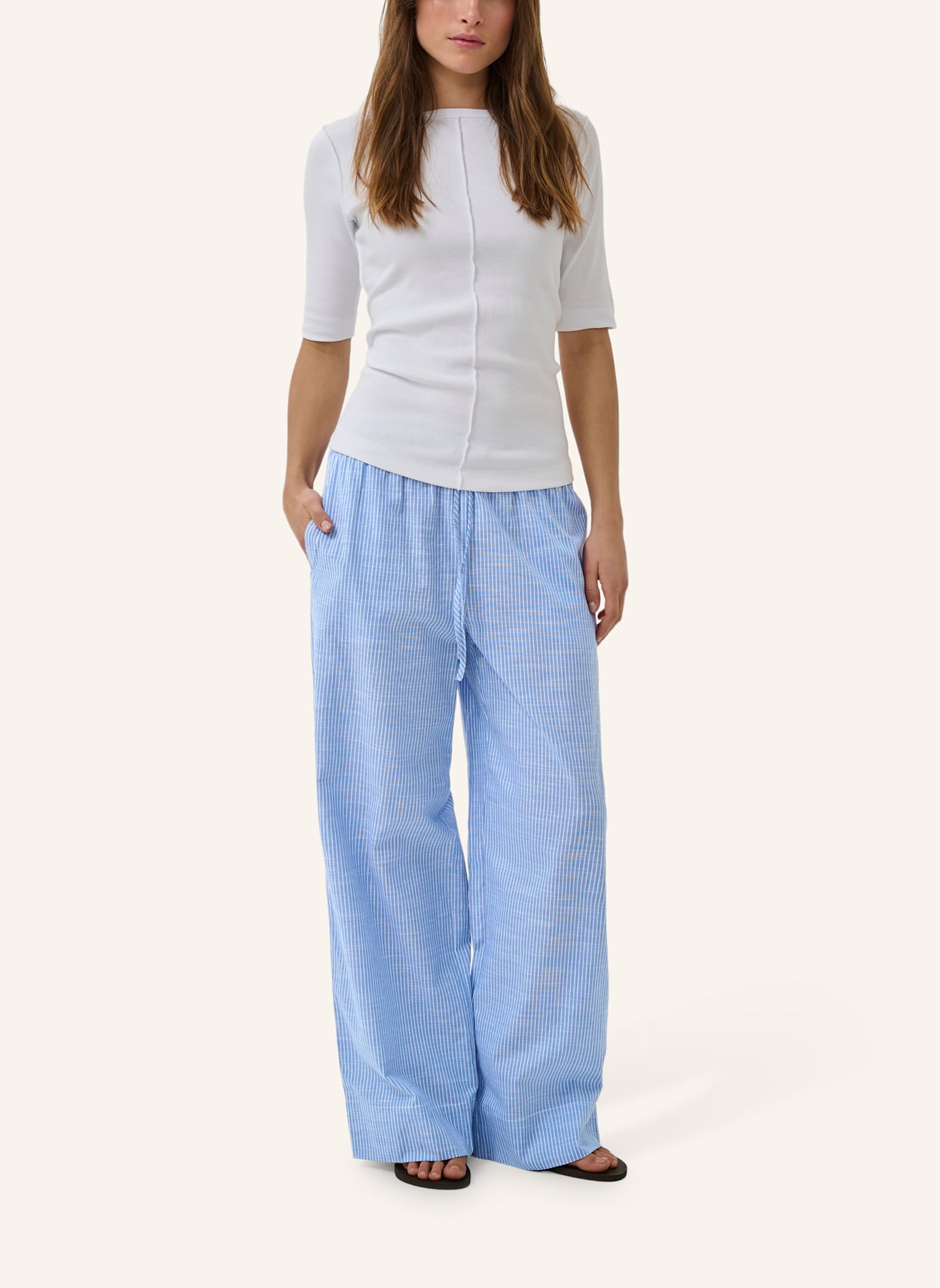 MY ESSENTIAL WARDROBE Marlenehose SKYEMW: BLAU