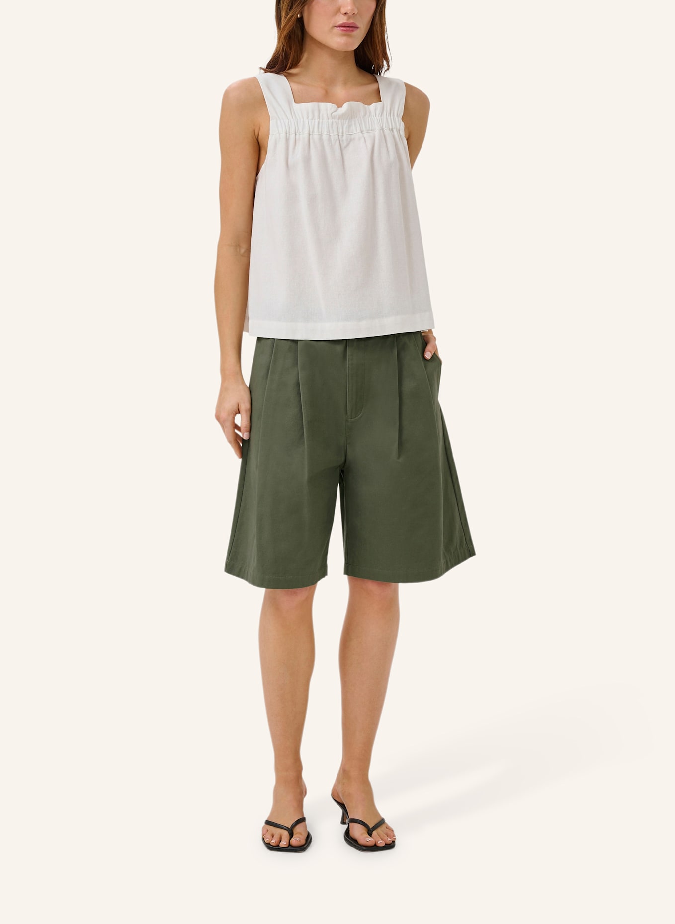 MY ESSENTIAL WARDROBE Shorts MWGISVA: HELLGRÜN