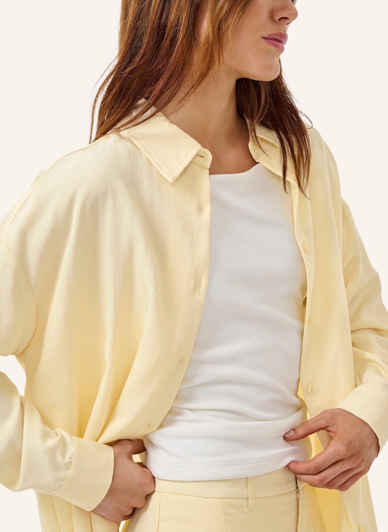 MY ESSENTIAL WARDROBE Langarmhemd GILDAMW: GELB