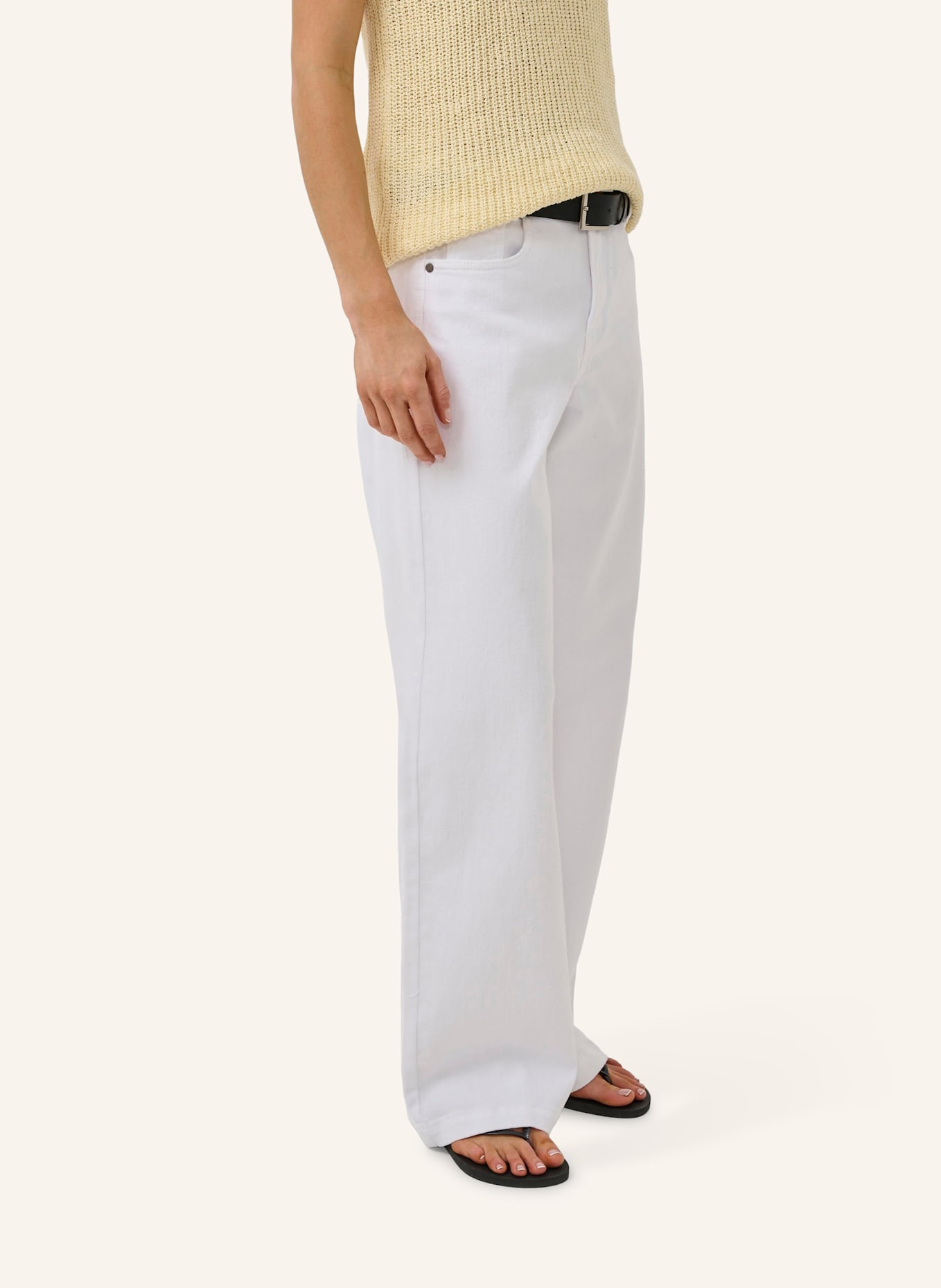 MY ESSENTIAL WARDROBE Jeans LOUISMW: WEISS