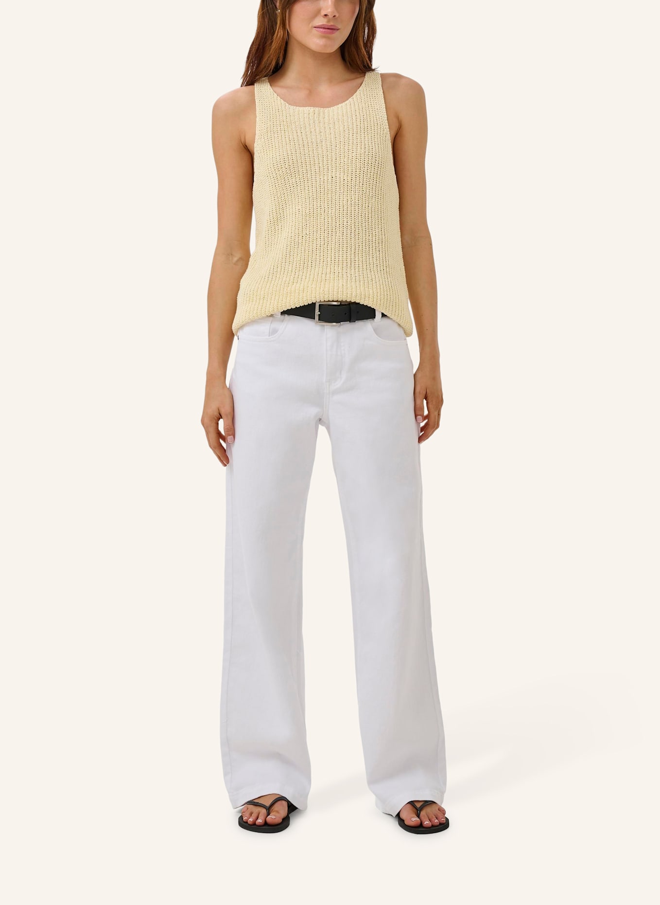 MY ESSENTIAL WARDROBE Jeans LOUISMW: WEISS