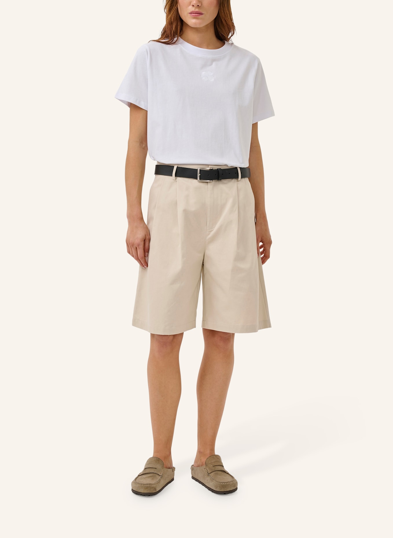 MY ESSENTIAL WARDROBE Shorts MWGISVA: ECRU