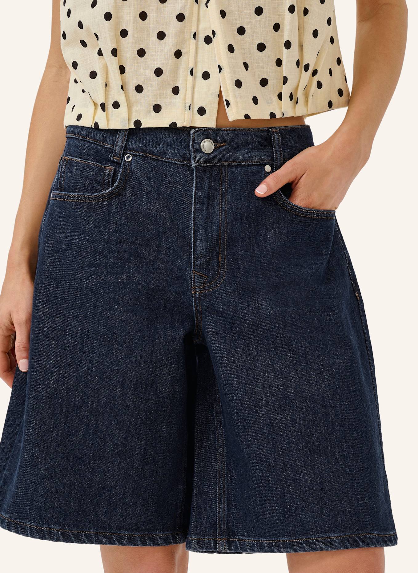 MY ESSENTIAL WARDROBE Jeansshorts MWZITA: DUNKELBLAU