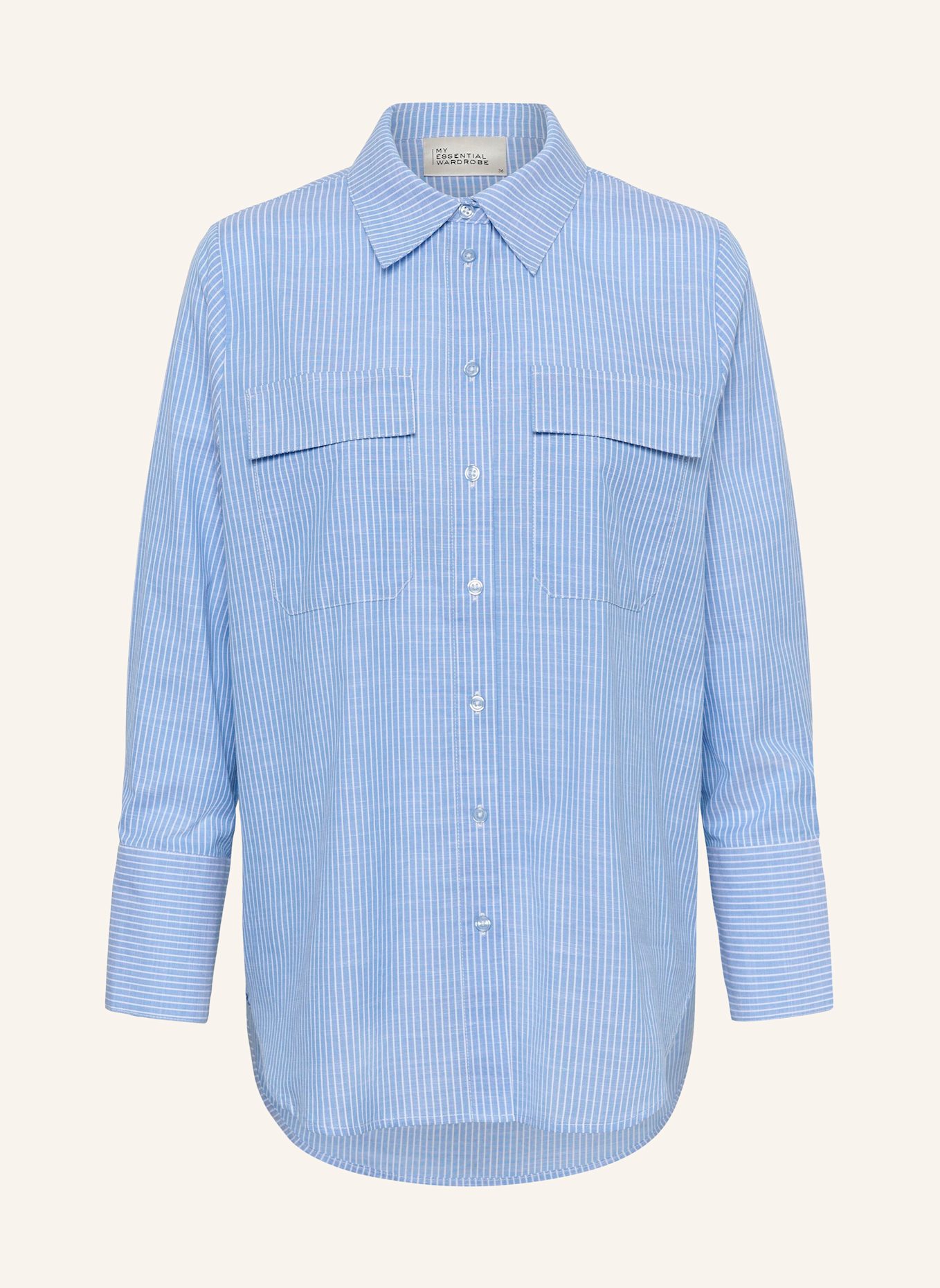 MY ESSENTIAL WARDROBE Langarmhemd SKYEMW: BLAU