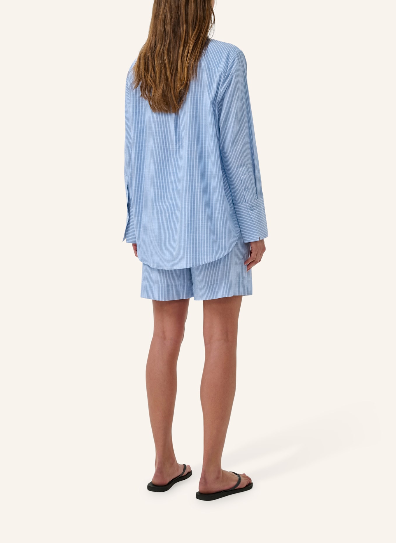 MY ESSENTIAL WARDROBE Langarmhemd SKYEMW: BLAU