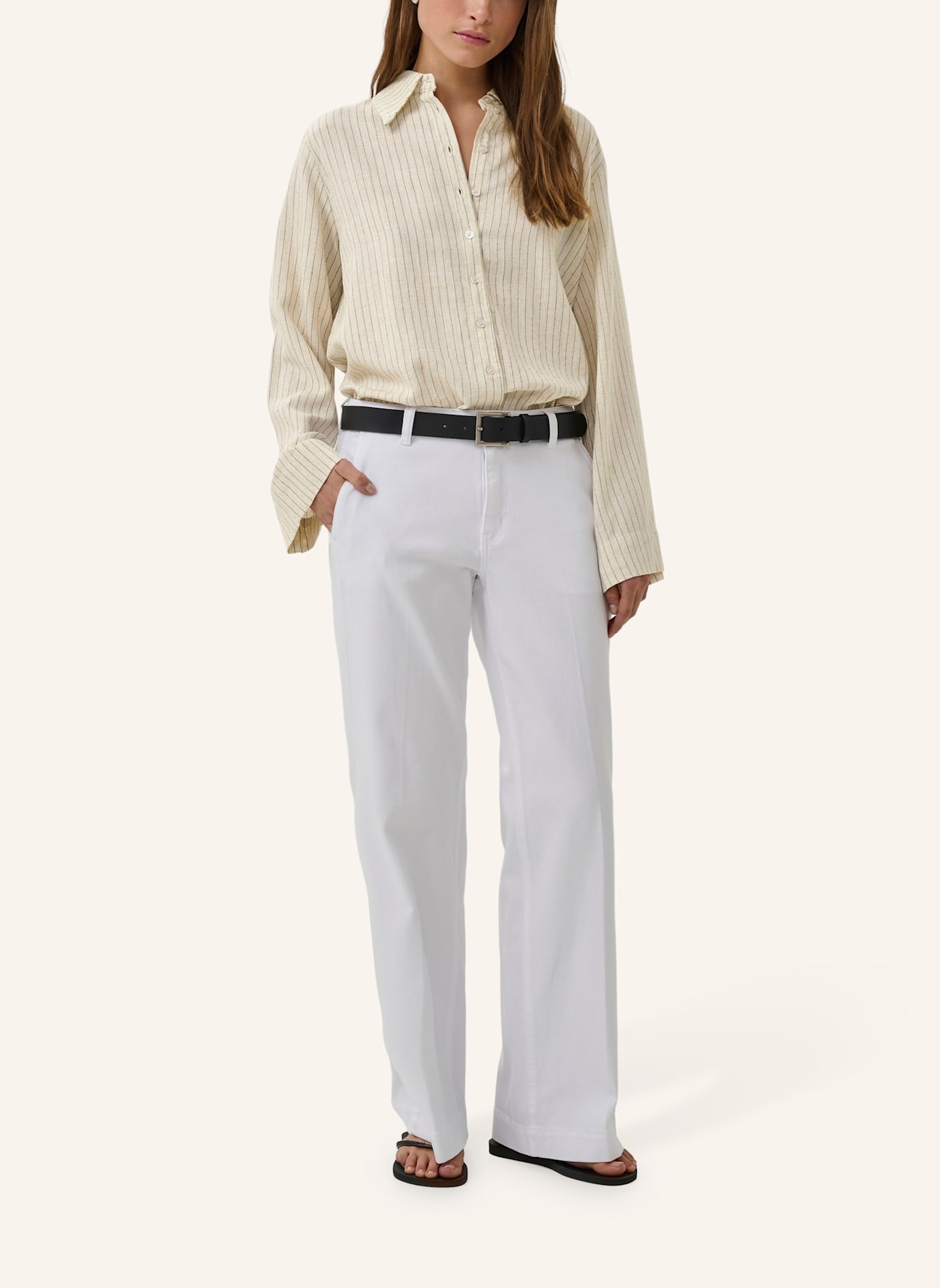 MY ESSENTIAL WARDROBE Langarmbluse JANNIEMW: ECRU