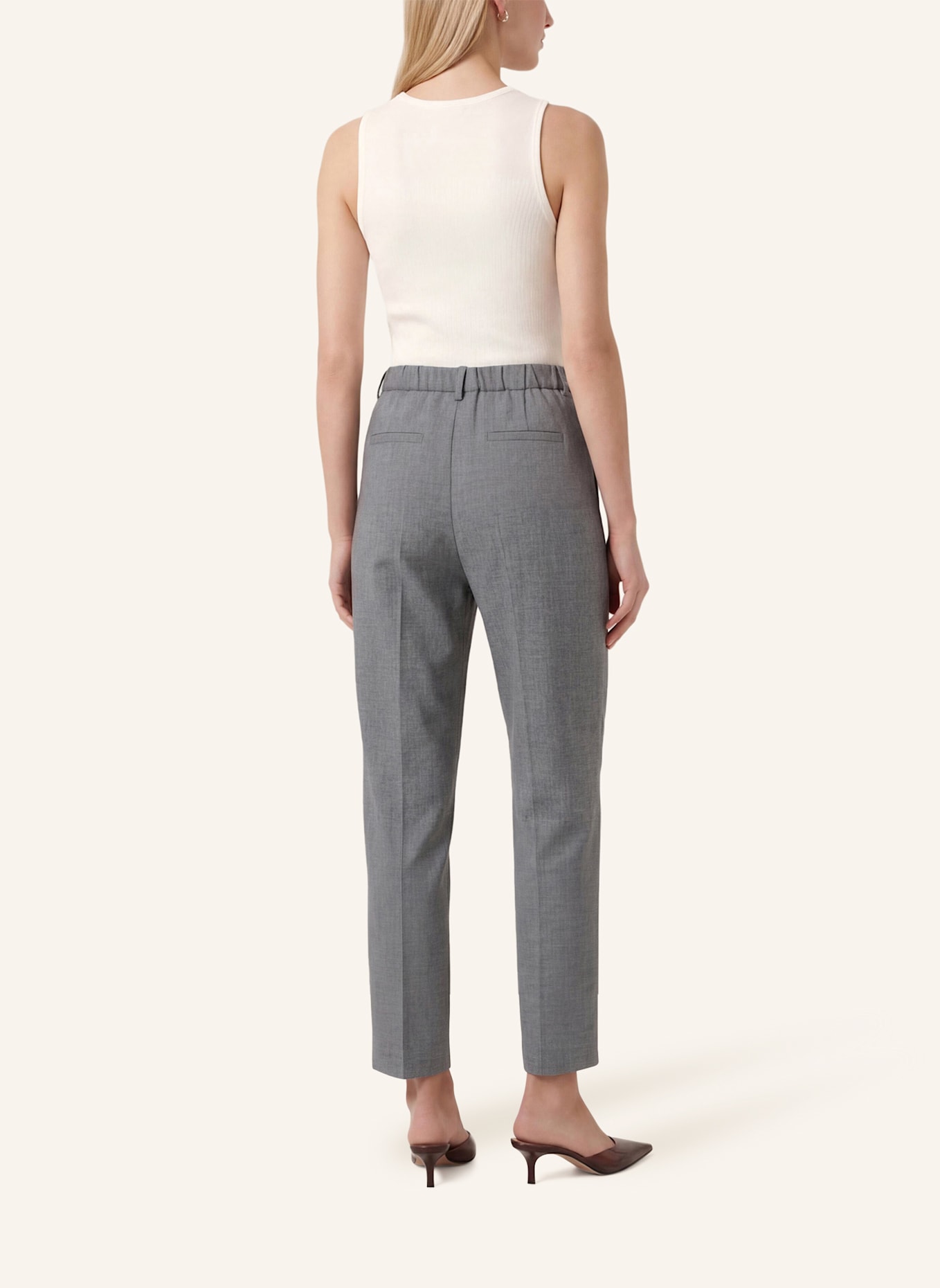 KAFFE 7/8-Hose KARAMONA: GRAU