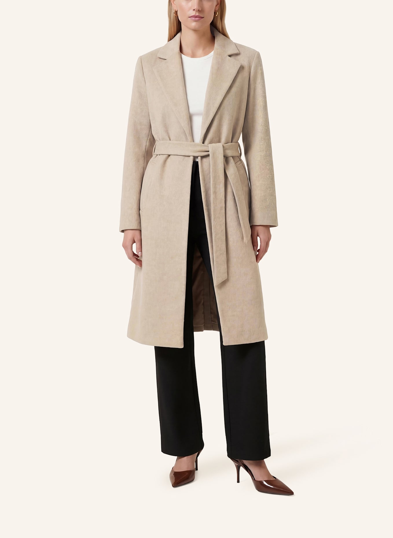 KAFFE Trenchcoat KASATURN: BEIGE