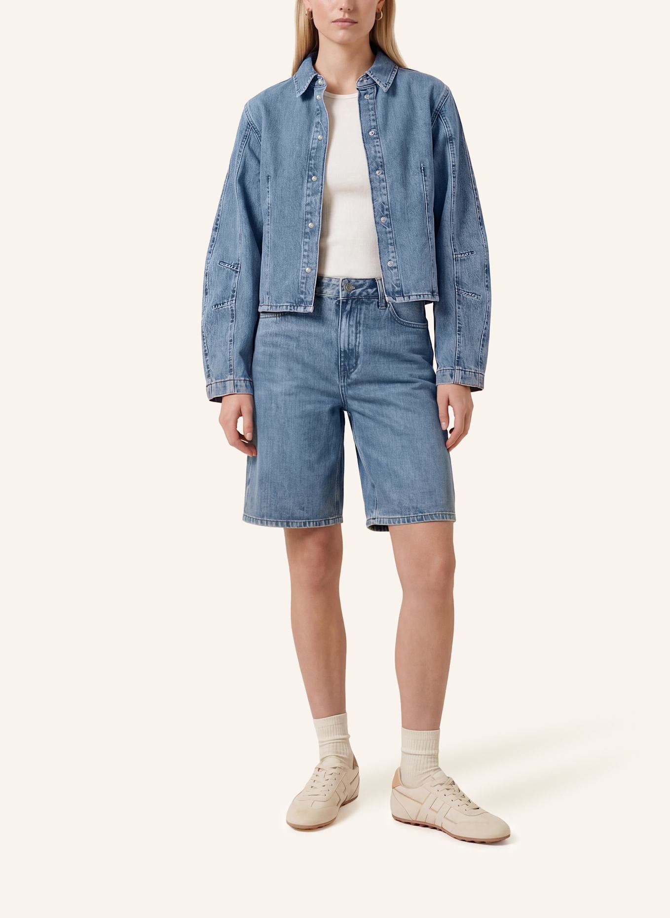 KAFFE Denimhemd KAVALLIS: BLAU