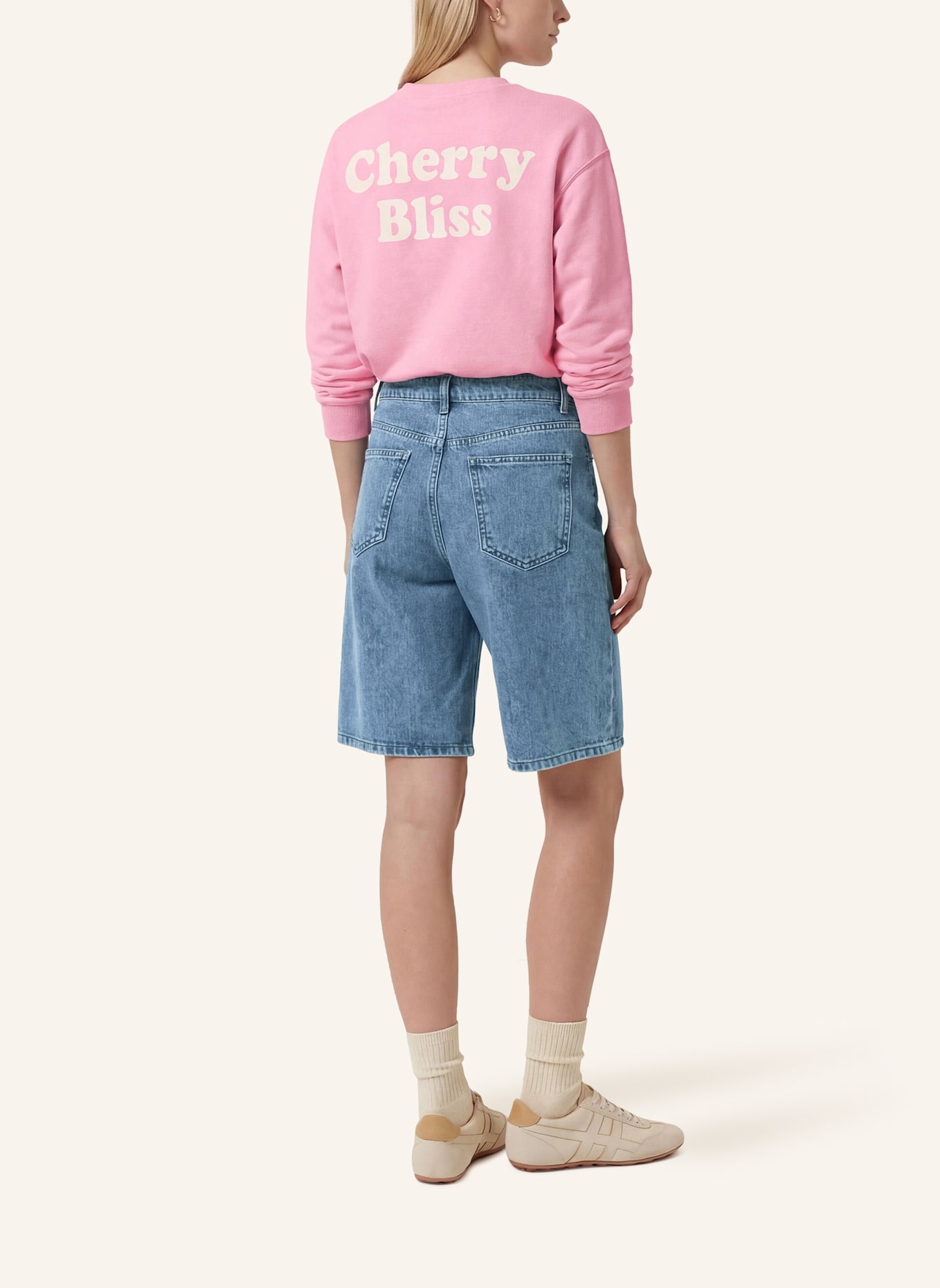 KAFFE Denimshorts KAVALLIS: BLAU