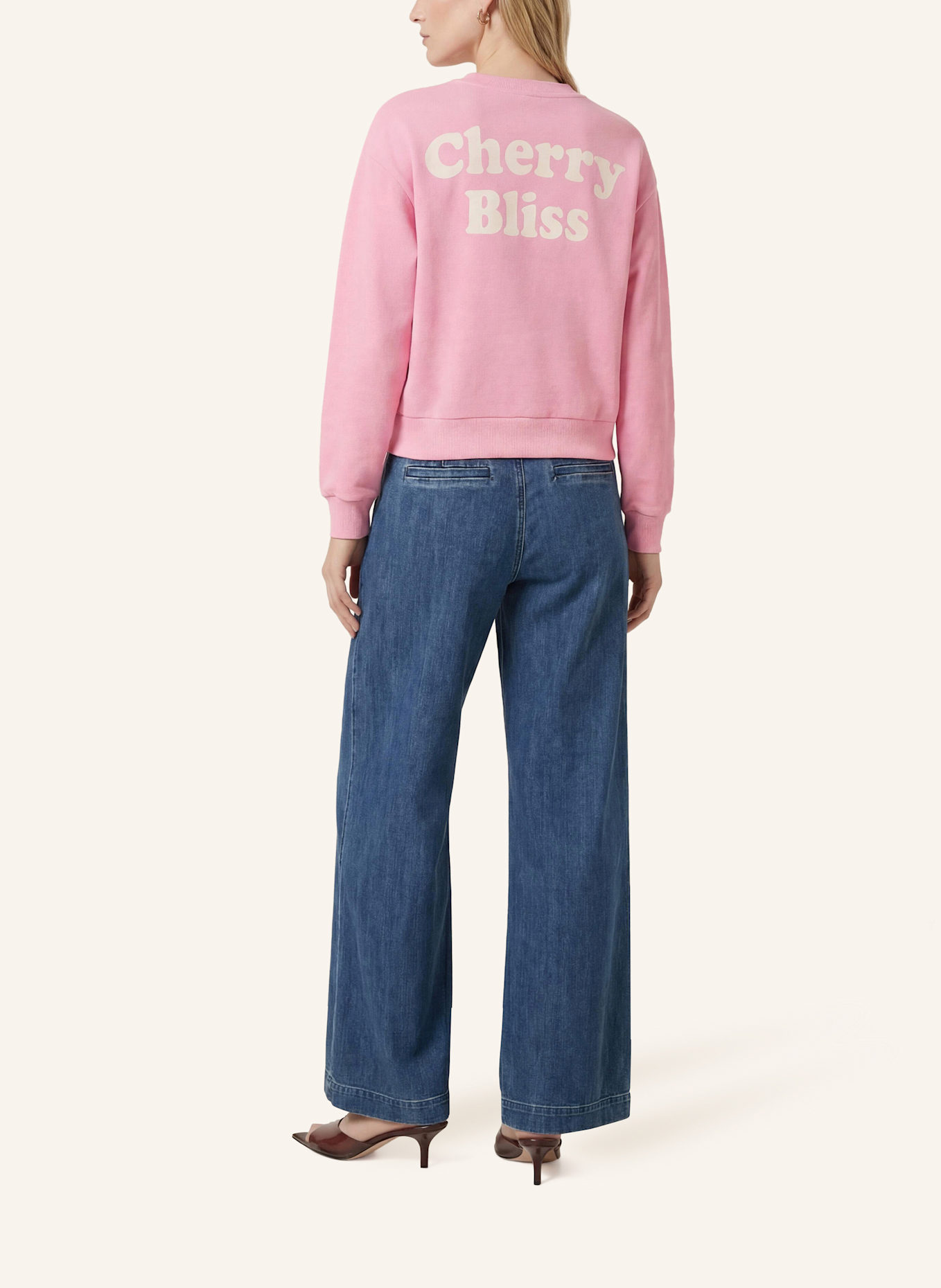 KAFFE Sweatshirt KAMELODY: PINK