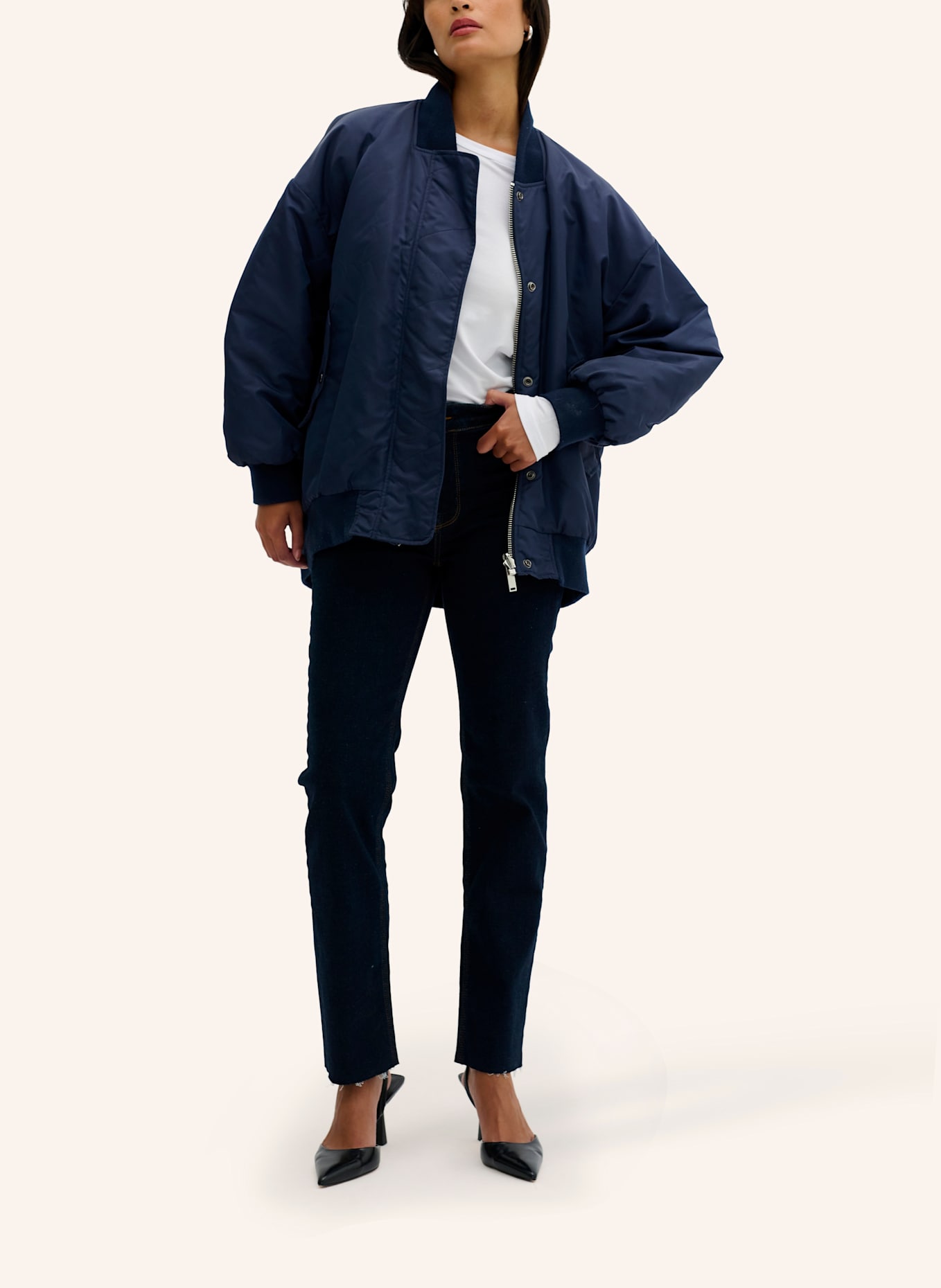 MY ESSENTIAL WARDROBE Blouson HELGA: DUNKELBLAU