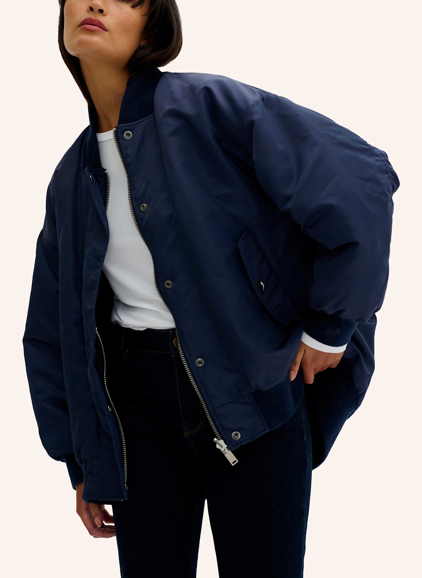 MY ESSENTIAL WARDROBE Blouson HELGA: DUNKELBLAU