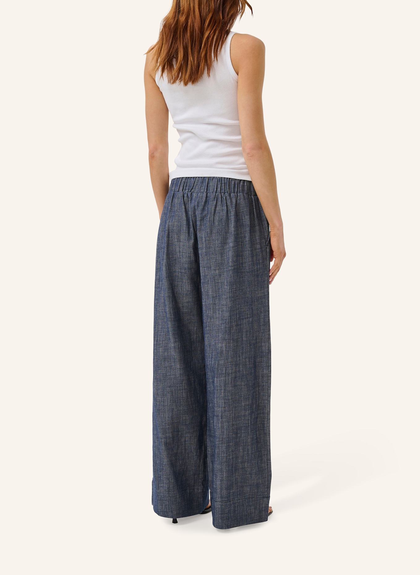 MY ESSENTIAL WARDROBE Marlenehose MWDAZZIE: BLAU