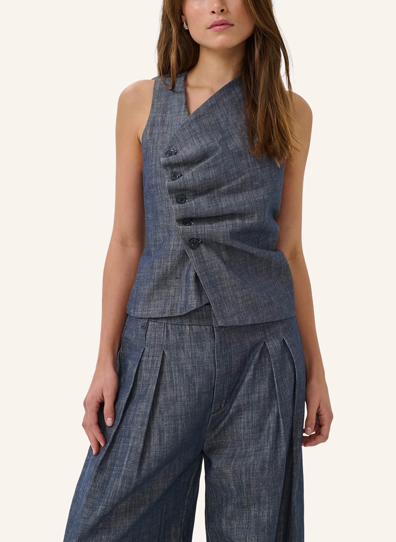 MY ESSENTIAL WARDROBE Blousentop MWDAZZIE: BLAU