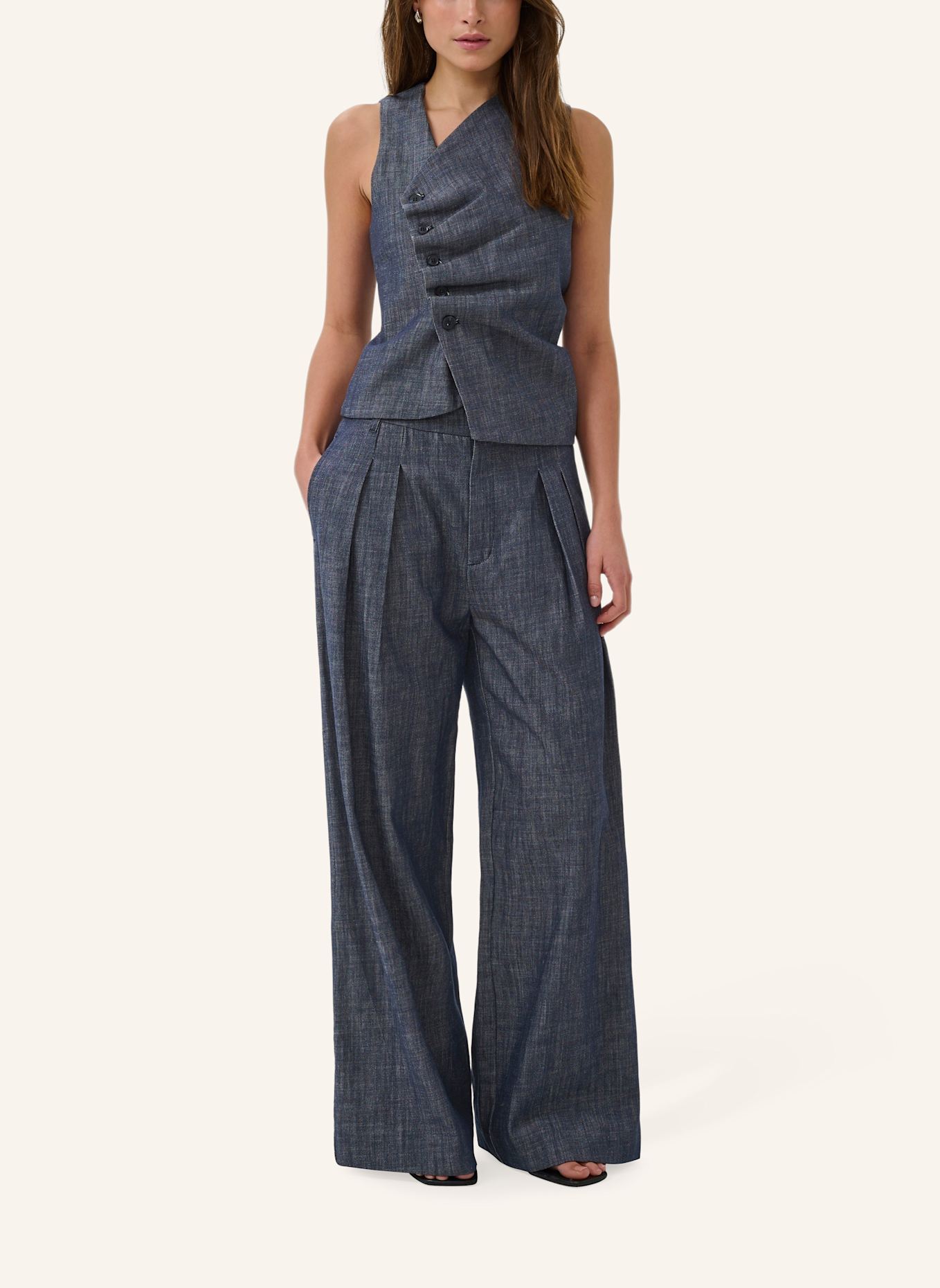 MY ESSENTIAL WARDROBE Blousentop MWDAZZIE: BLAU