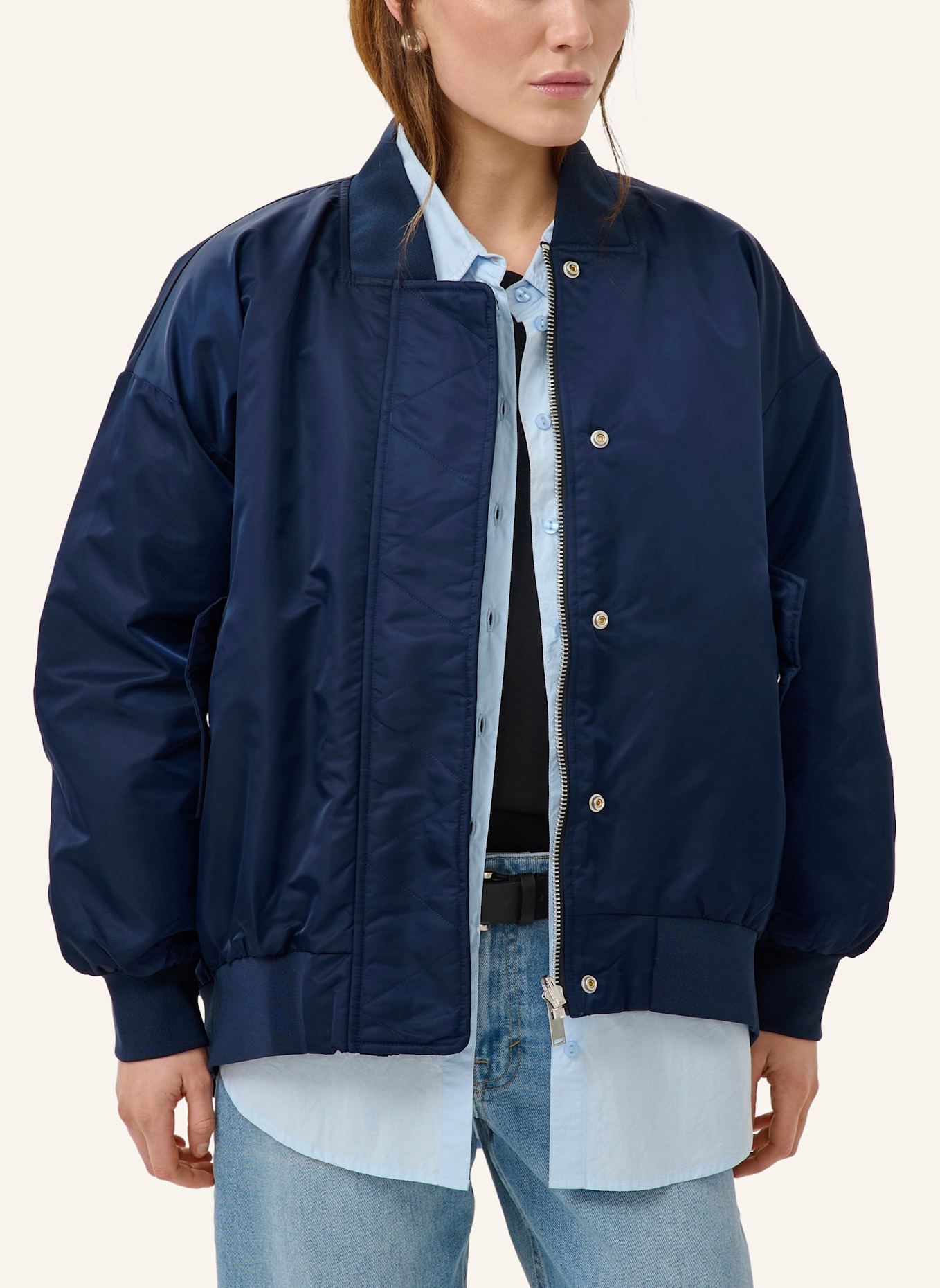 MY ESSENTIAL WARDROBE Blouson HELGA: DUNKELBLAU