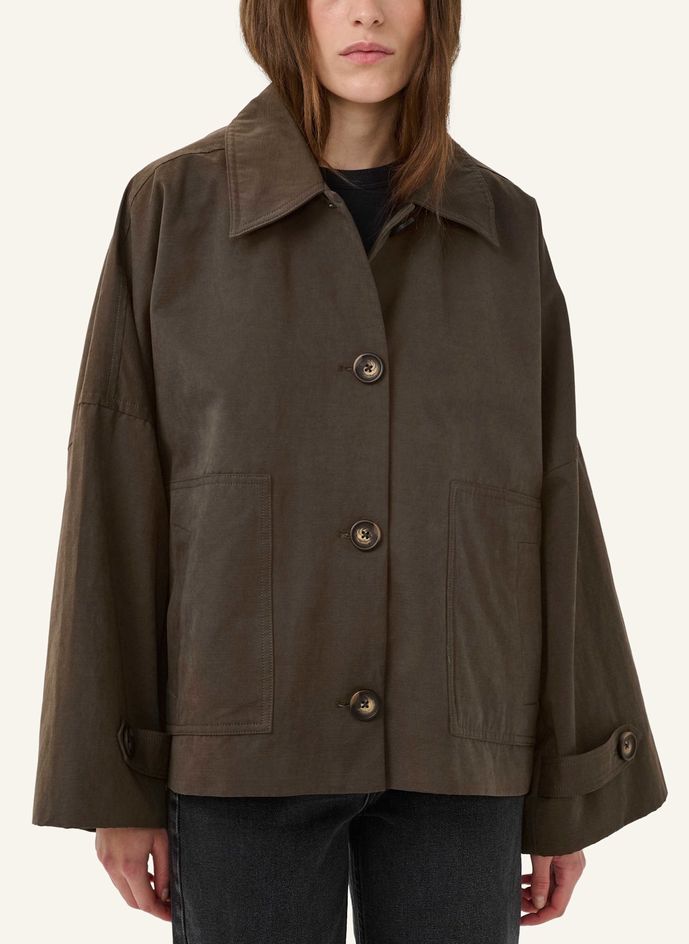 MY ESSENTIAL WARDROBE LYONMW Jacke: BRAUN
