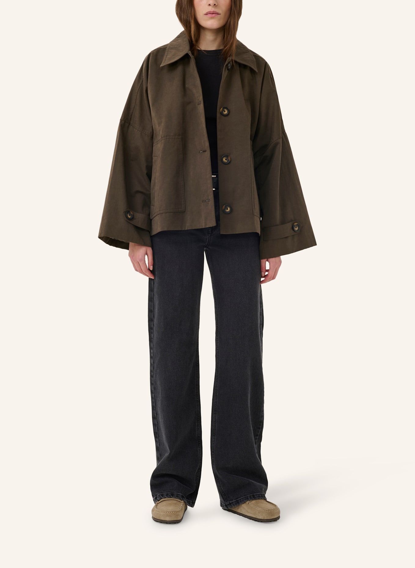 MY ESSENTIAL WARDROBE LYONMW Jacke: BRAUN