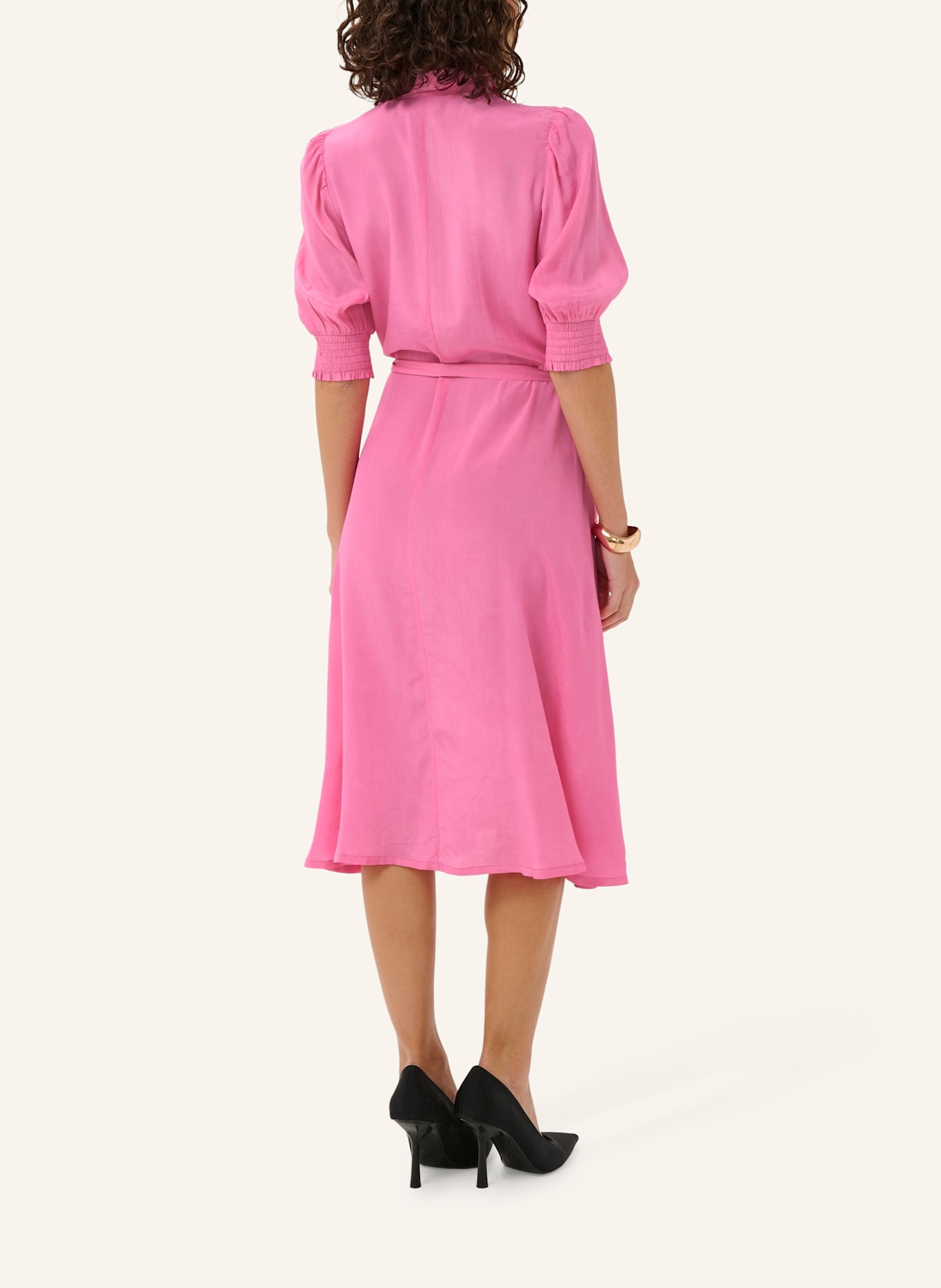 KAFFE Hemdblusenkleid KAEMINE: PINK