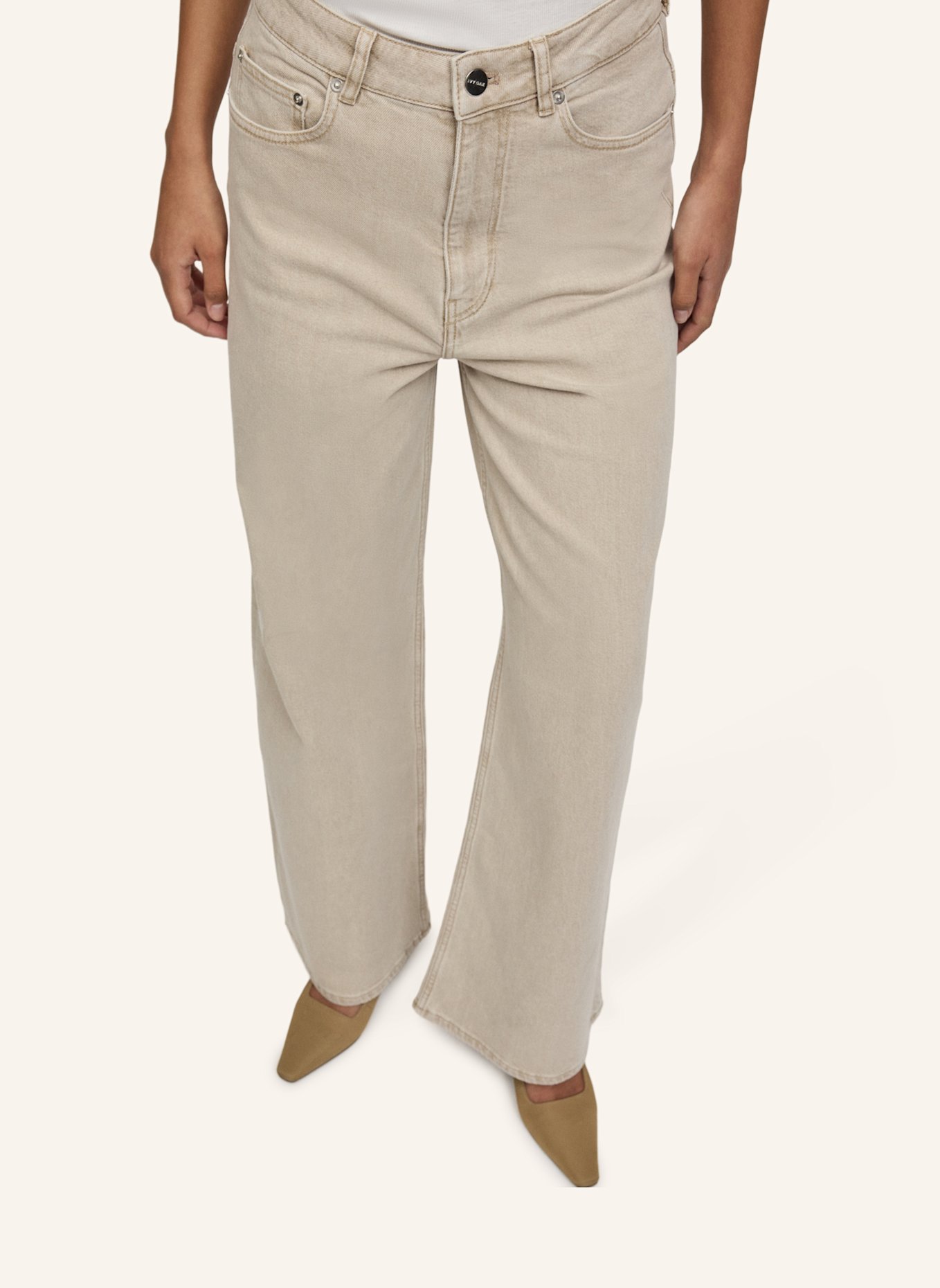 IVY OAK Jeans IOPRIJANKA: BEIGE